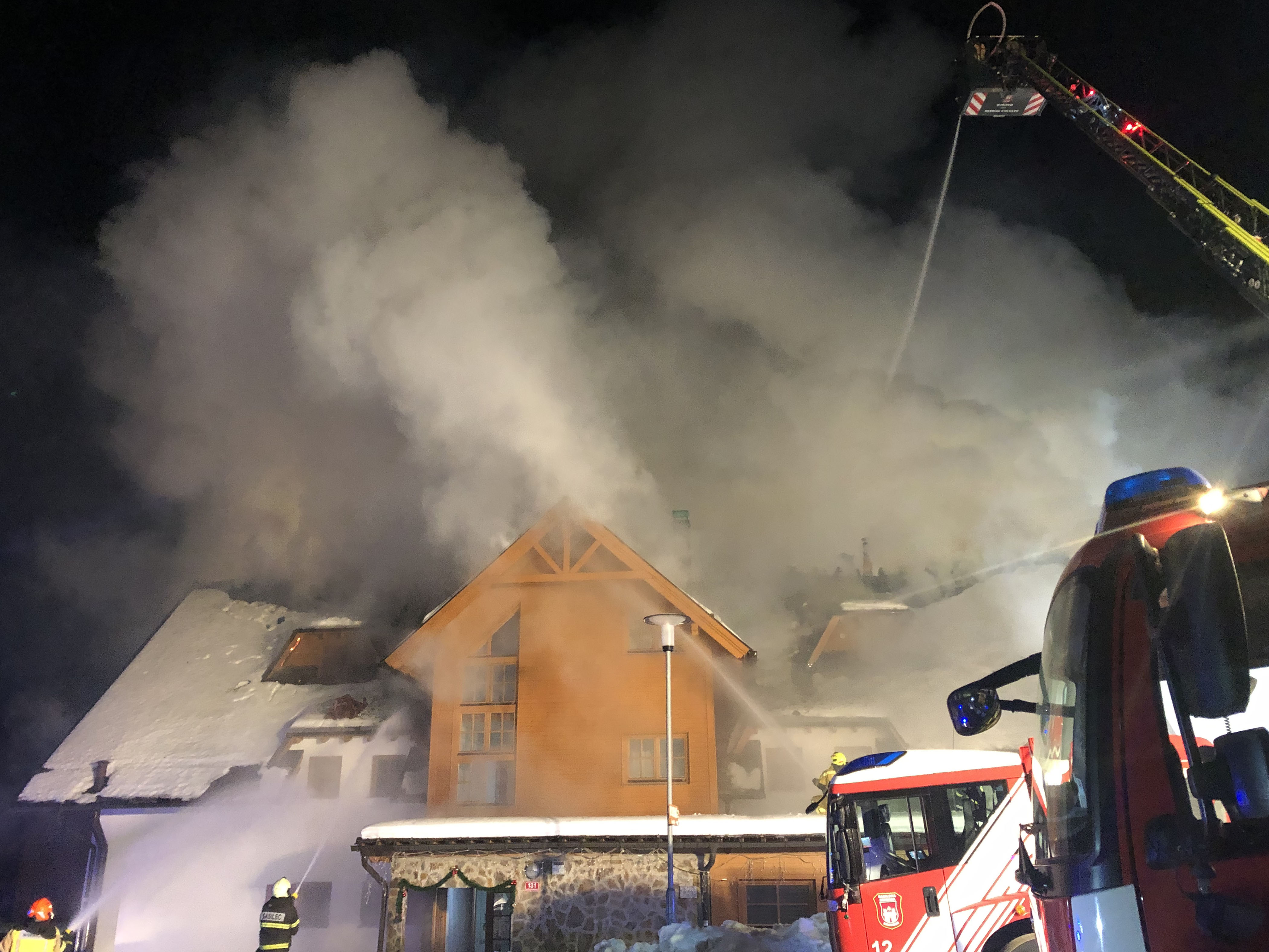 Požar apartmaji Bolfenk Pohorje