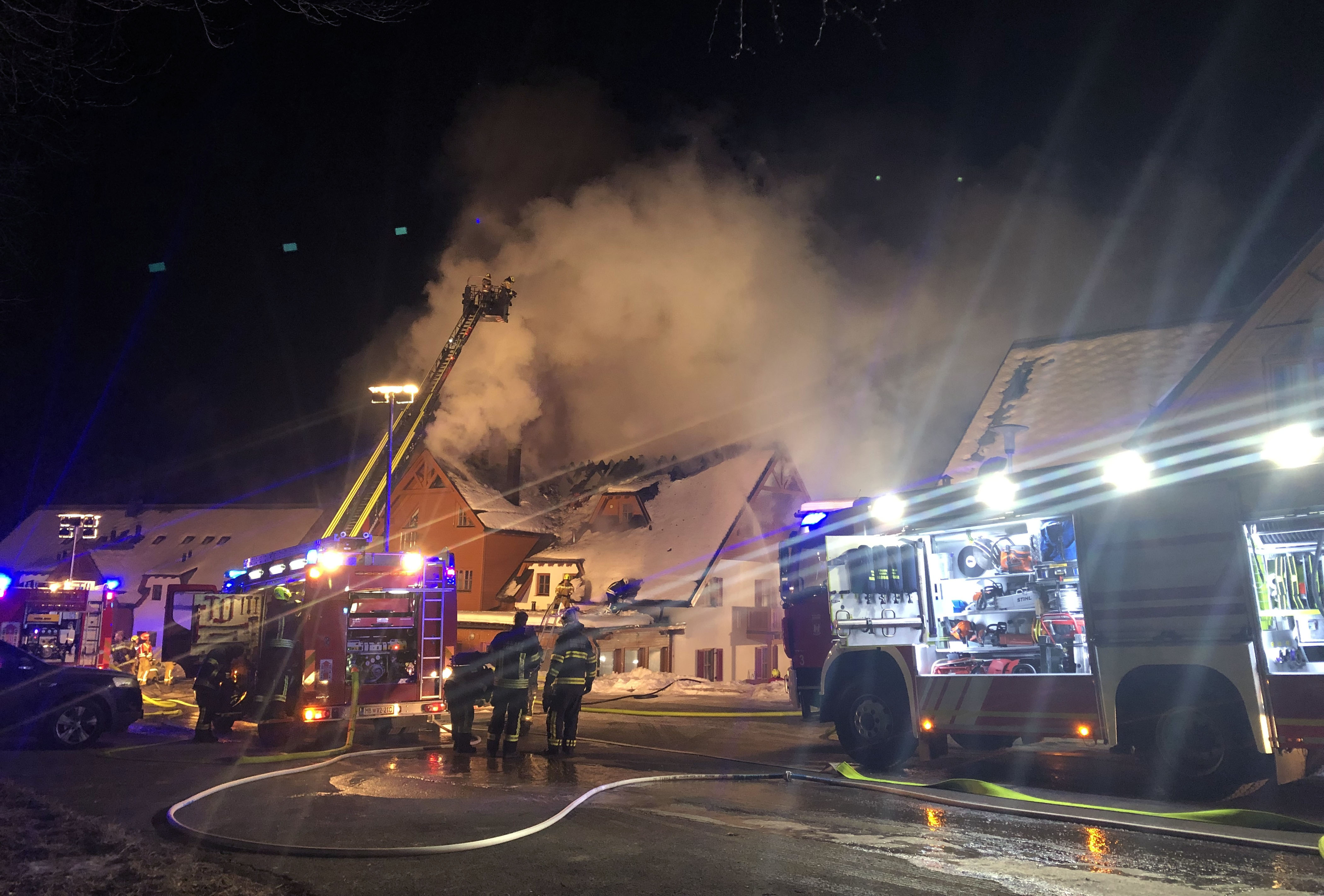 Požar apartmaji Bolfenk Pohorje