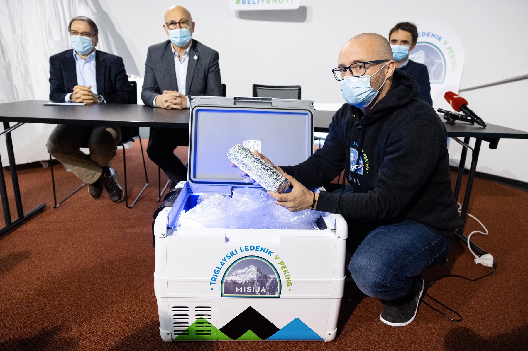 Ciril Komotar, ledenik