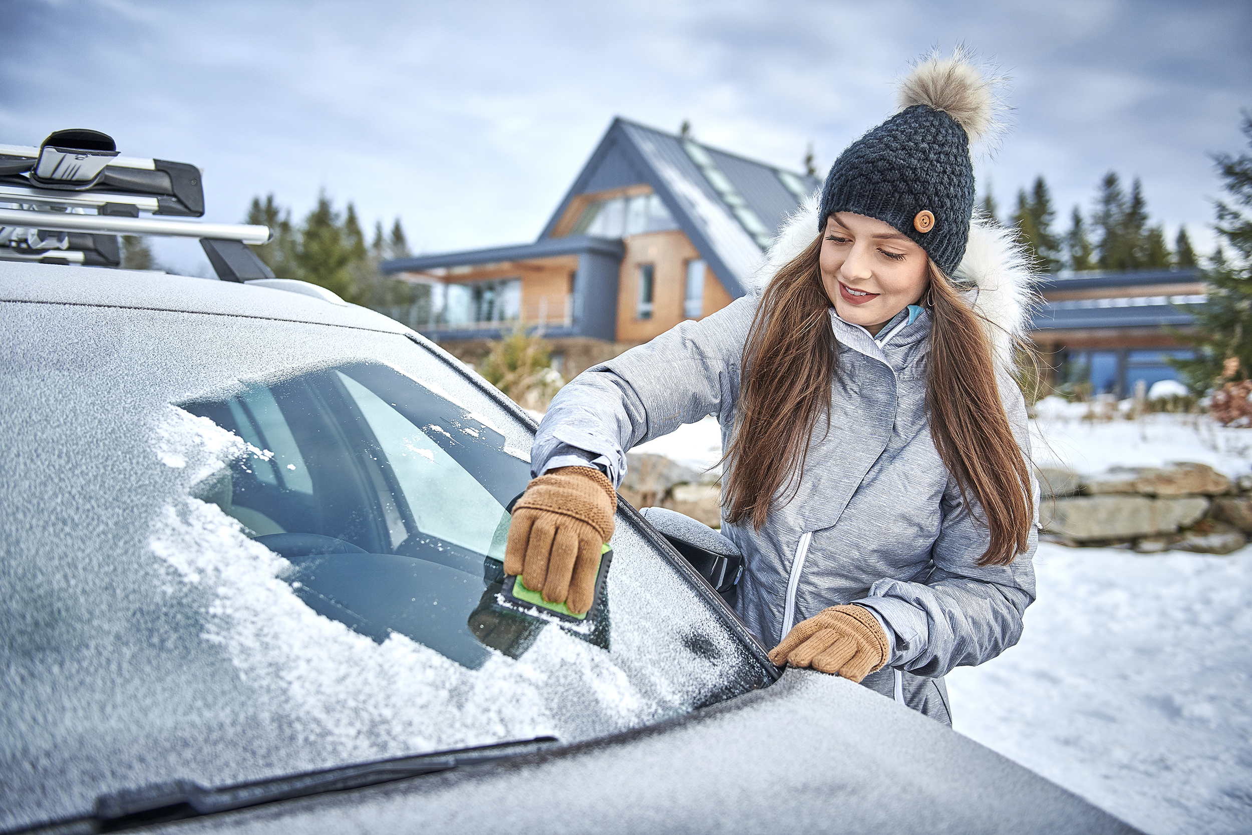 zaledenelo steklo, zima, zimska vožnja