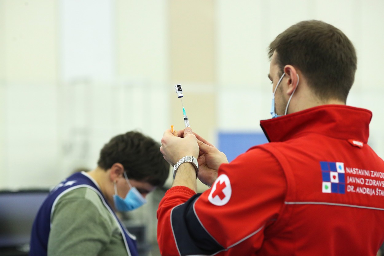 Hrvaška, cepljenje, koronavirus, covid-19
