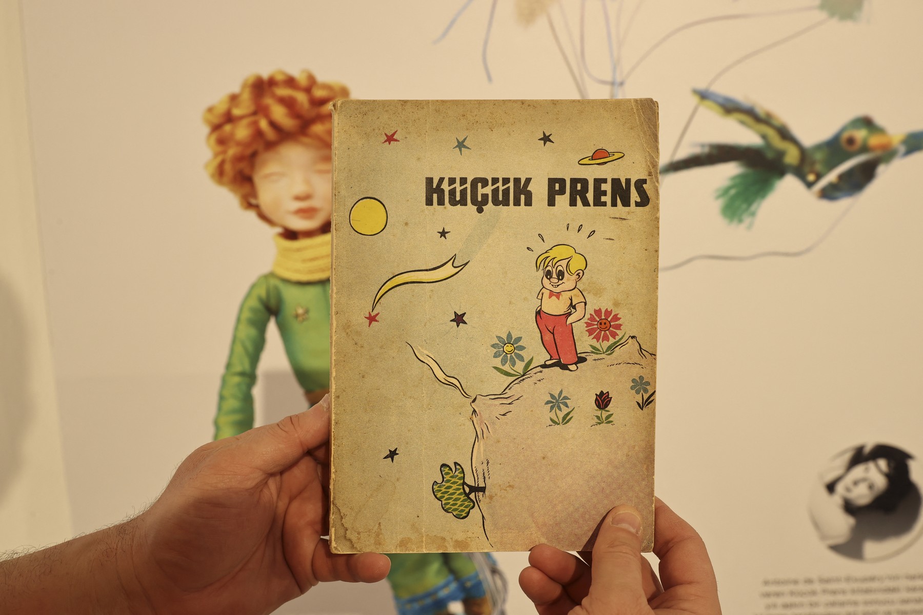 mali princ, razstava ankara, knjiga