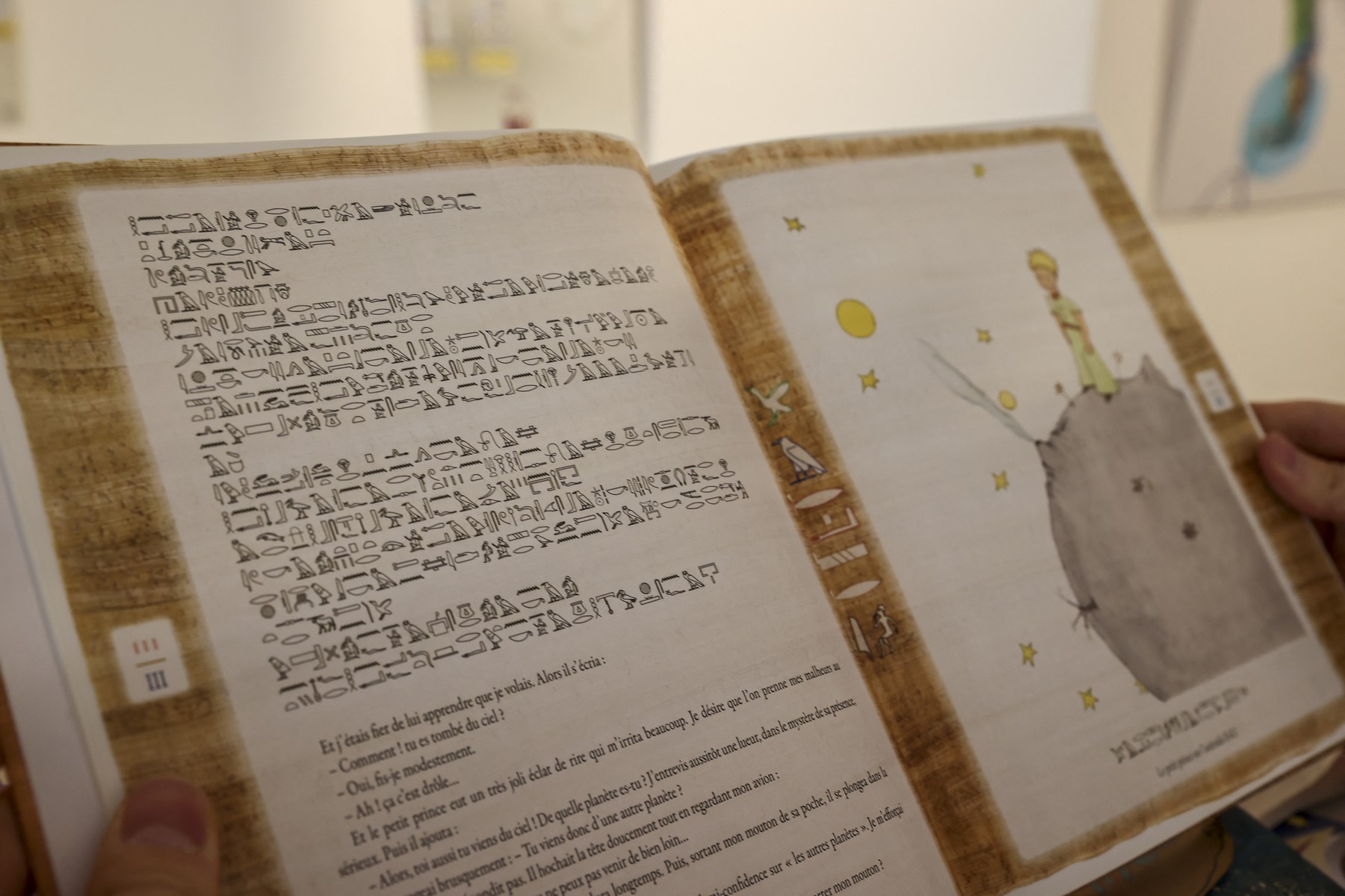 mali princ, razstava ankara, knjiga