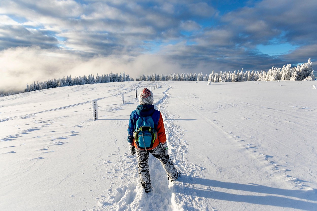 kope, sneg, hladna fronta