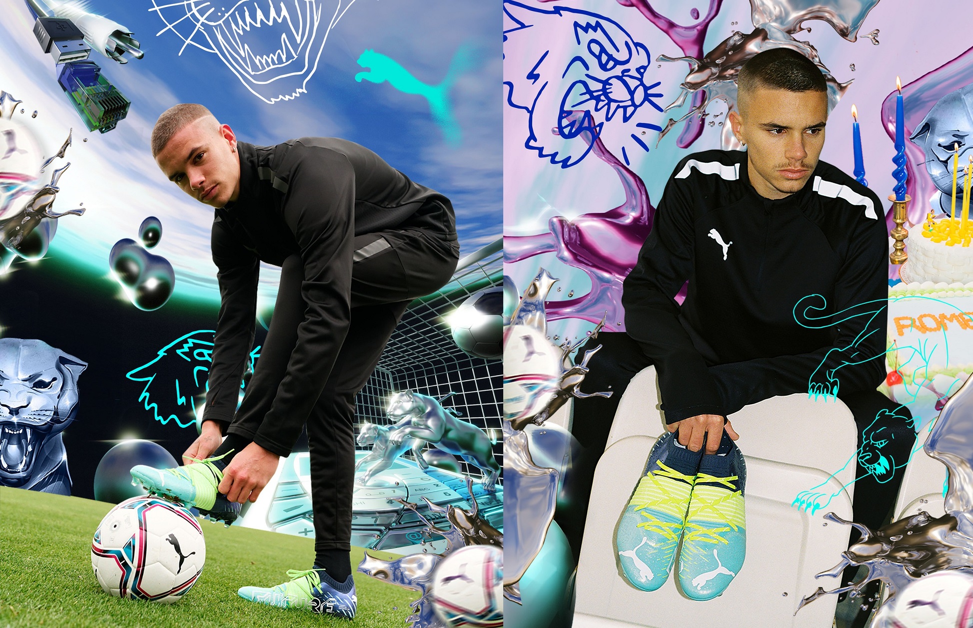 Romeo Beckham, puma