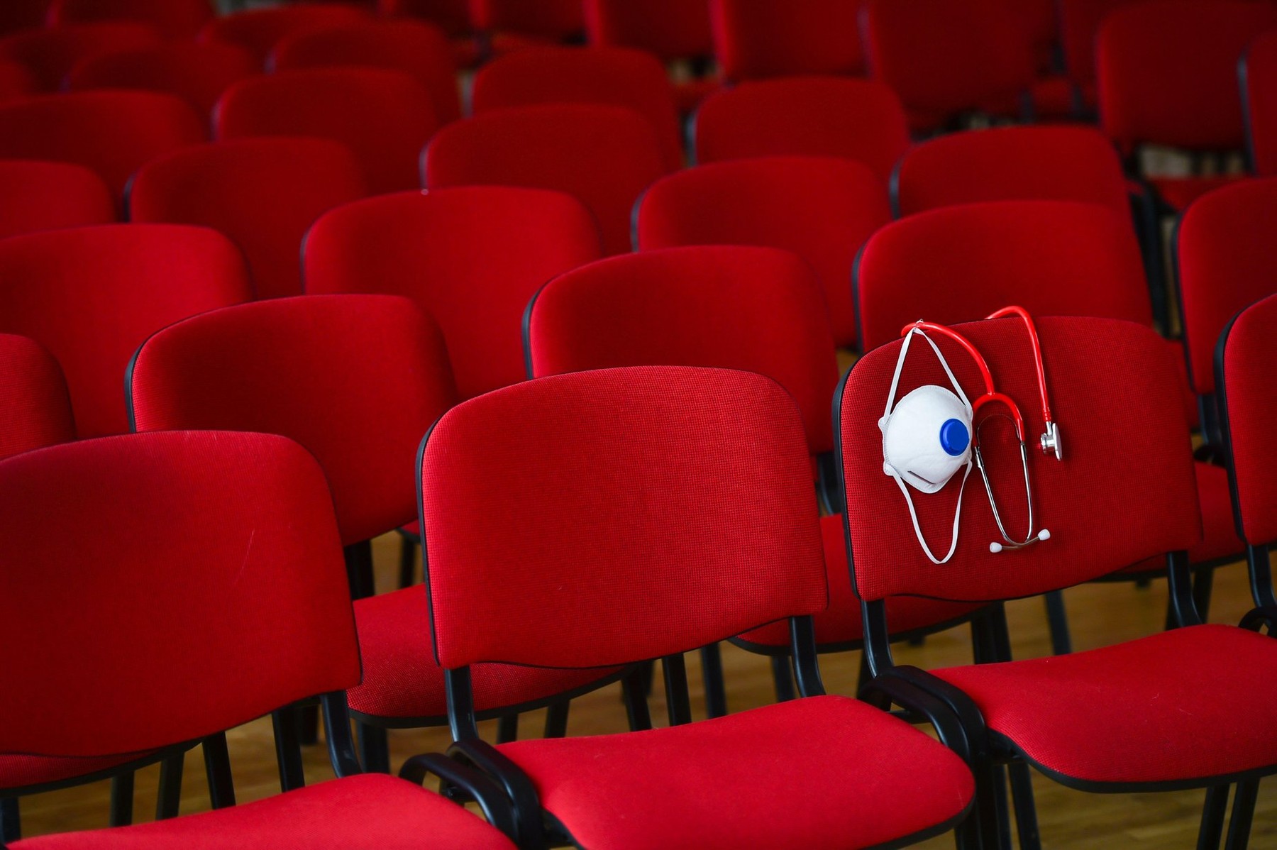 Cancelled events background. Avoid Covid-19 and Coronavirus outbreak concept.