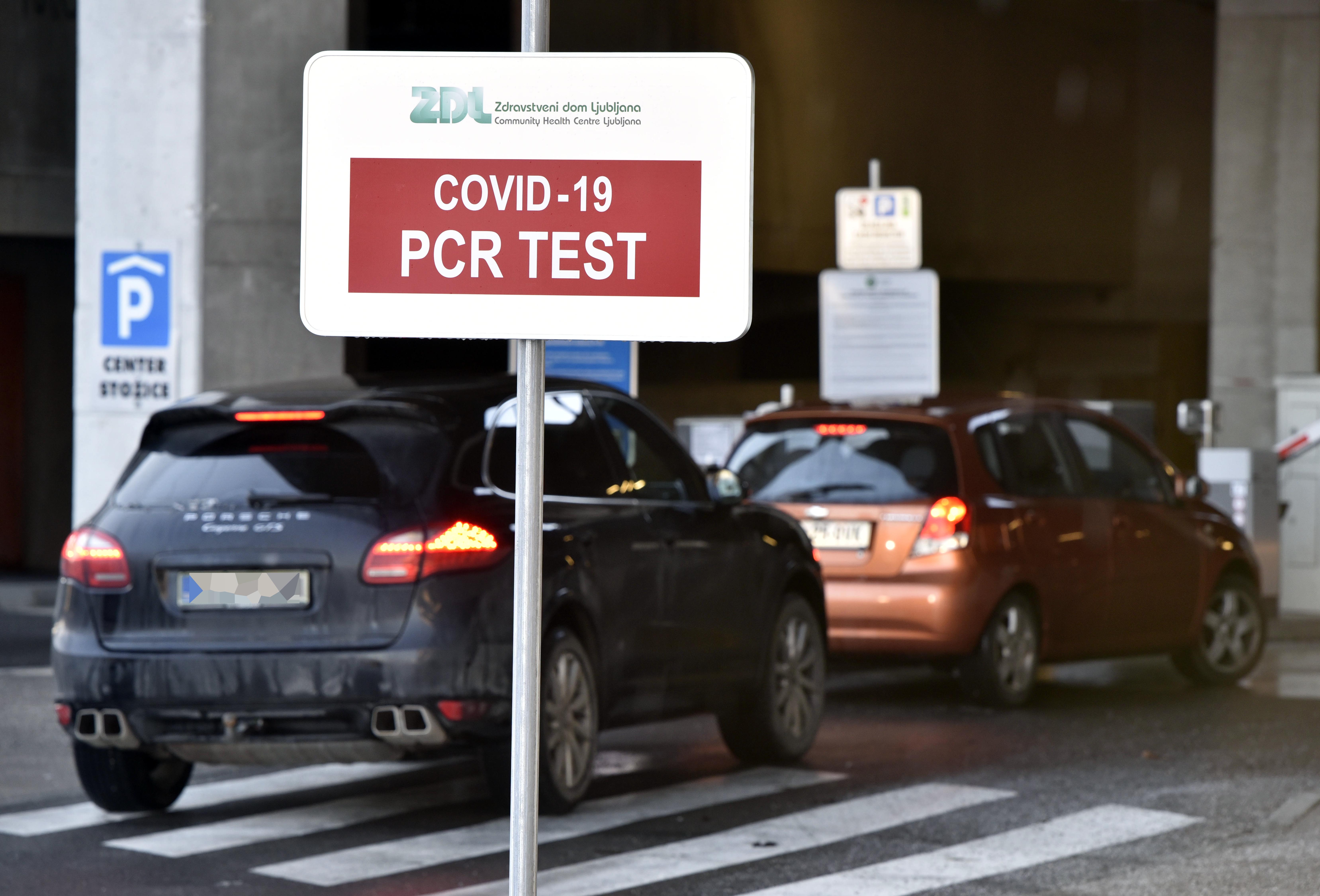 PCR testiranje, Stožice, koronavirus, covid-19