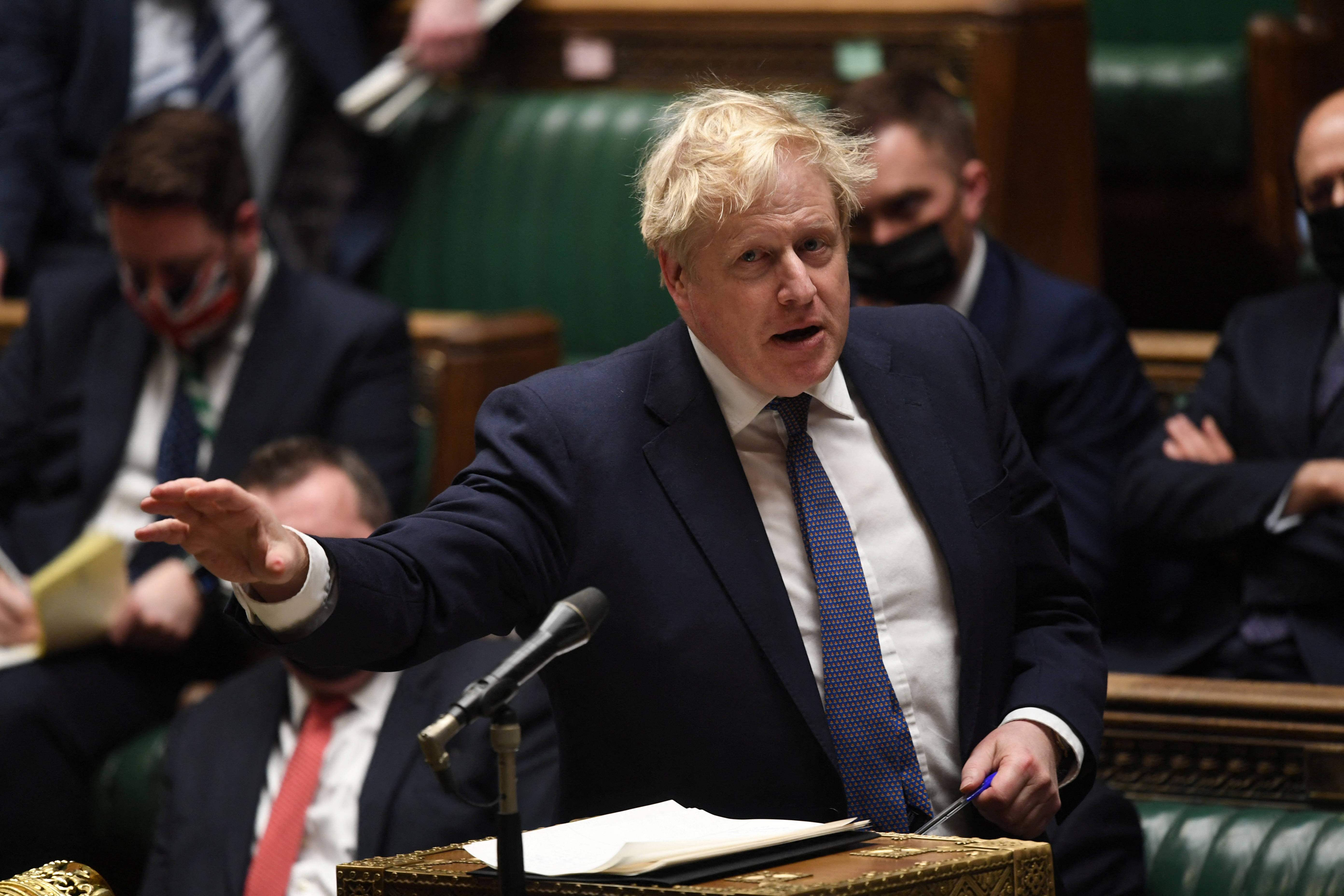 Boris Johnson, parlament