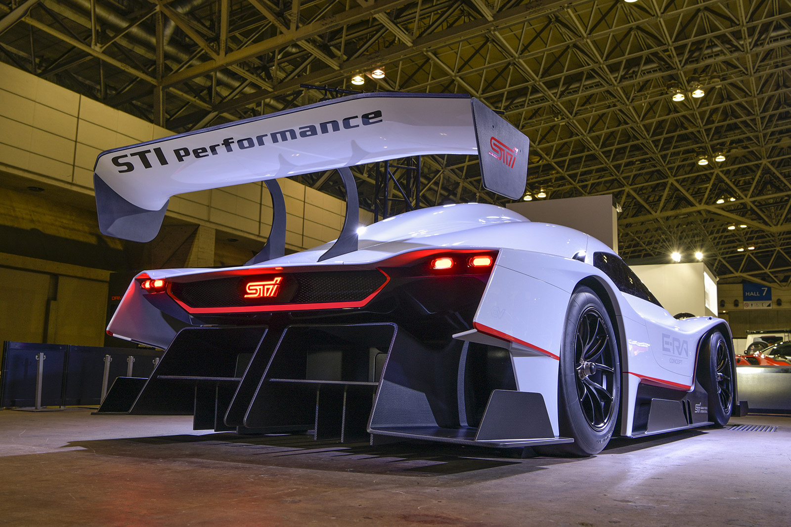 Subaru STI E-RA Concept, električni avtomobil, salon Tokiol