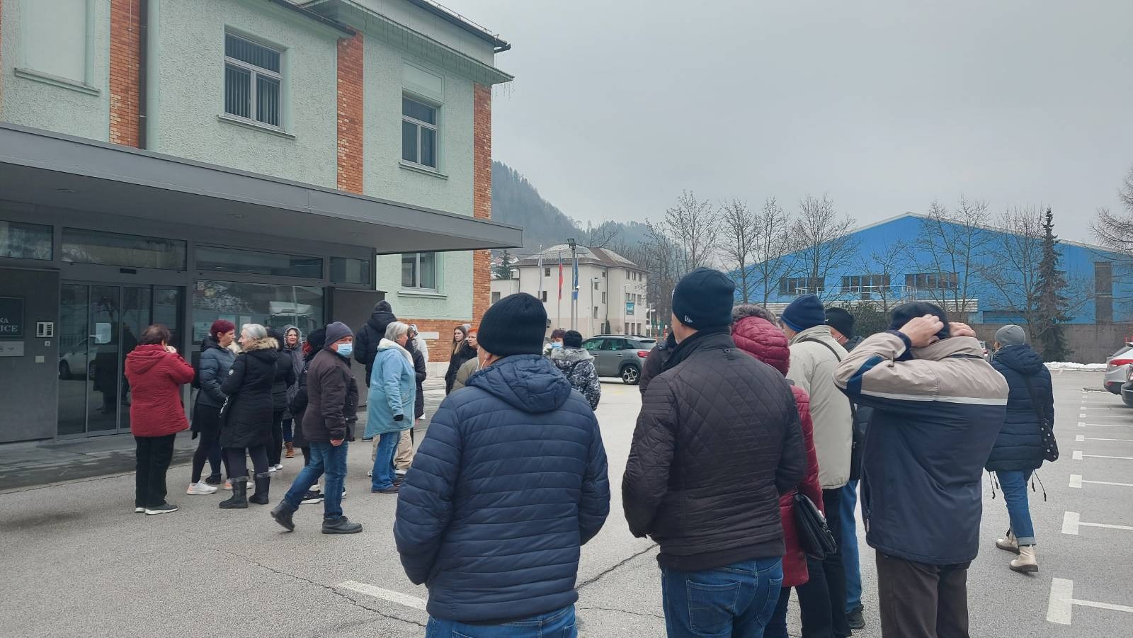 občina jesenice, protest
