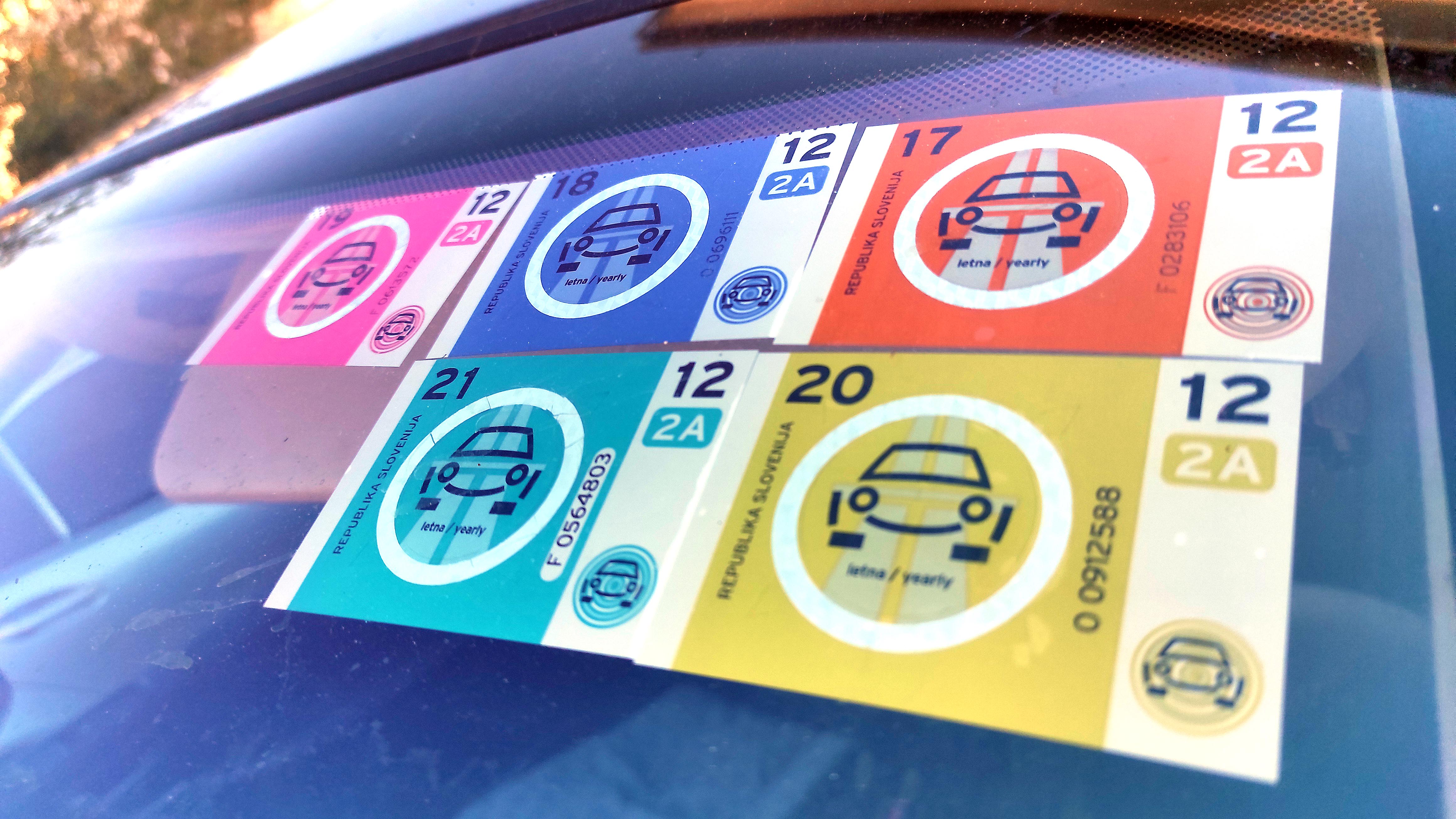 Letna vinjeta za avtocesto