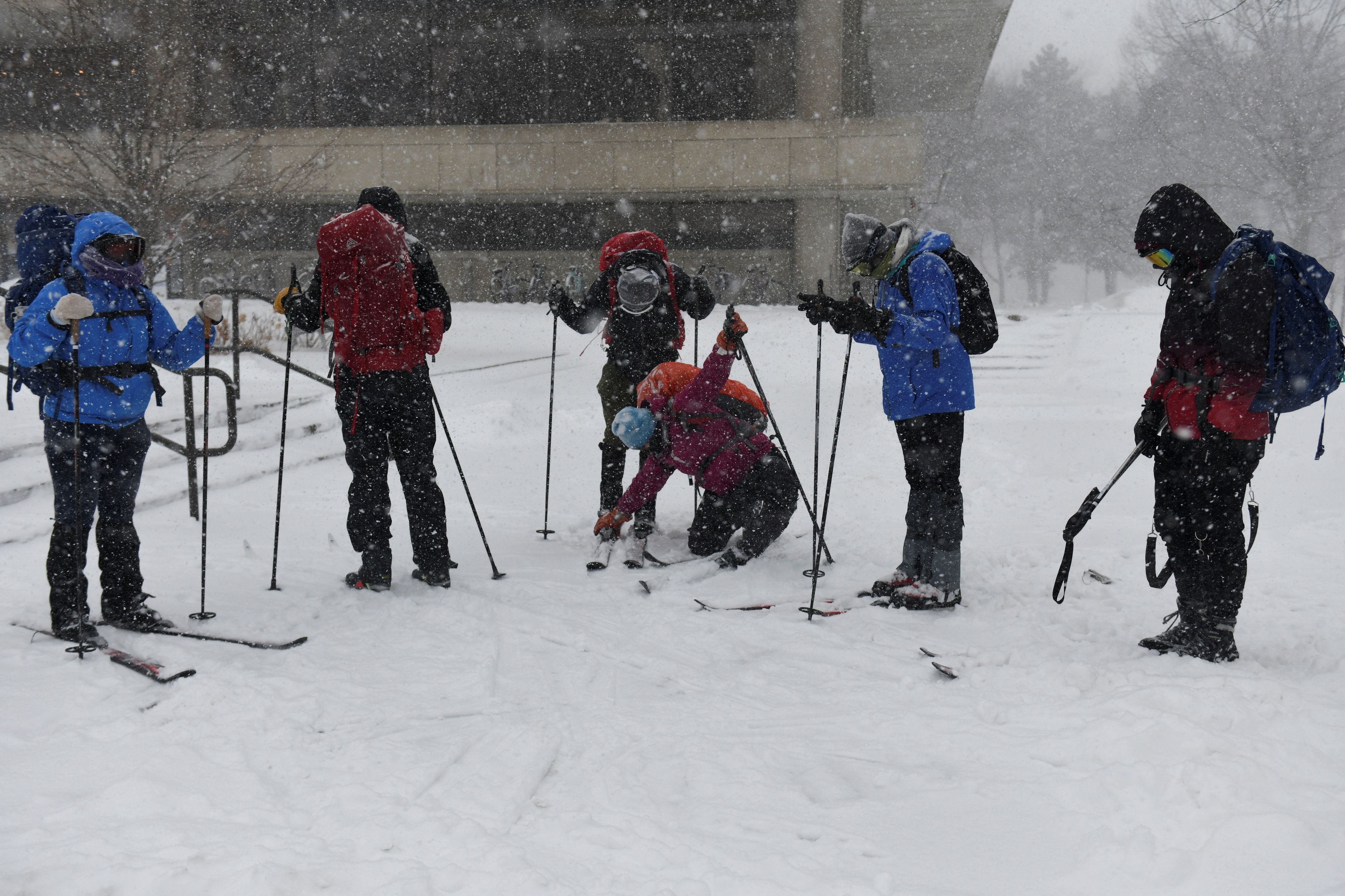 Nor'easter Boston, sneg, neurje