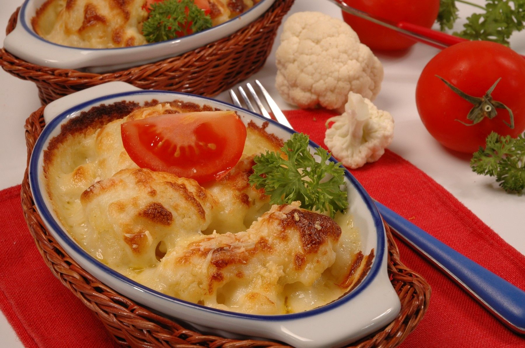 cvetača, paradižnik