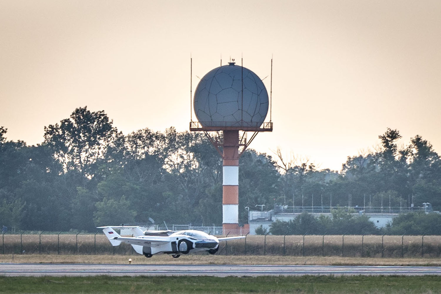 Futuristic flying 'AirCar' set to take to the skies