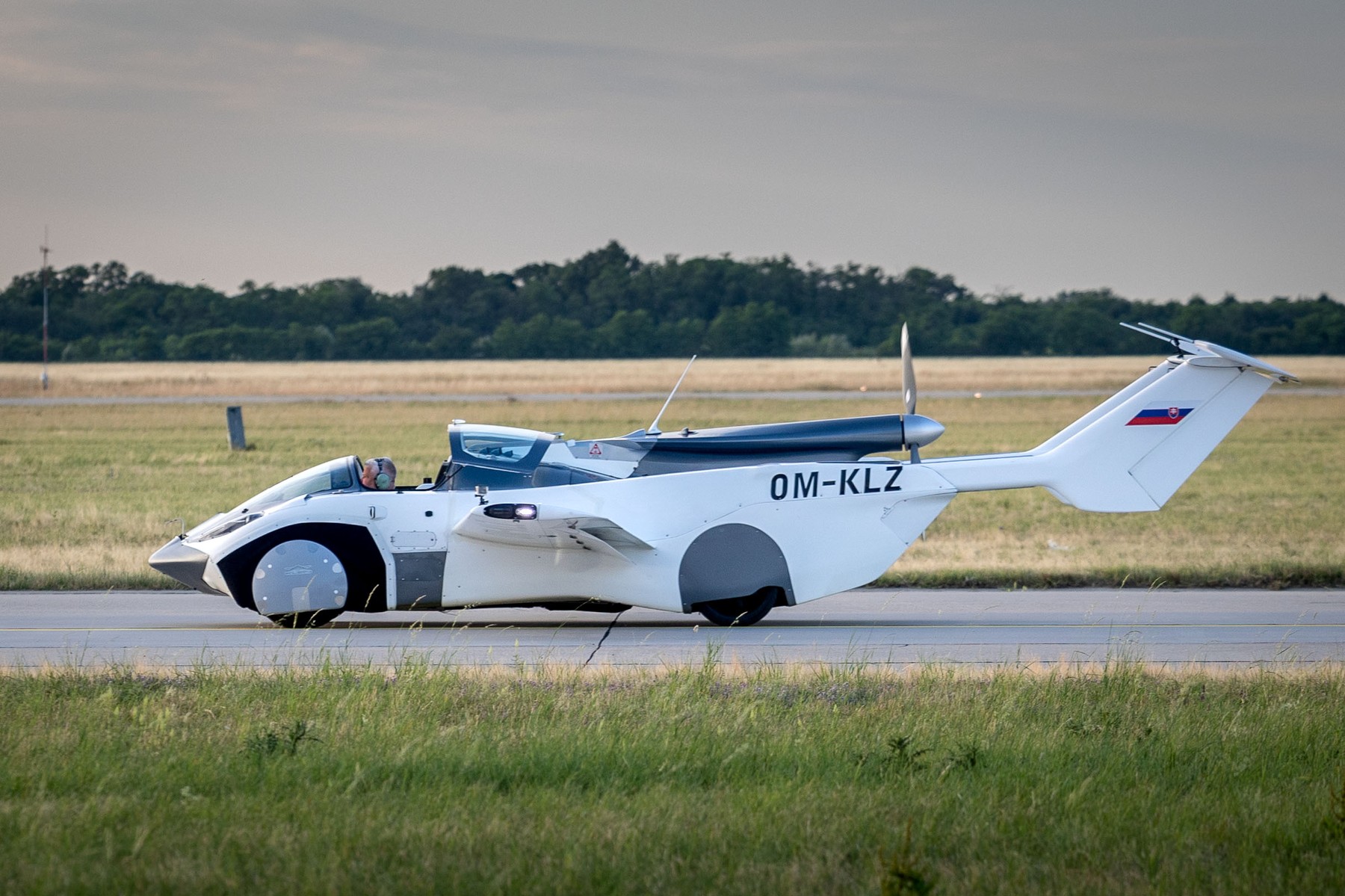 Futuristic flying 'AirCar' set to take to the skies