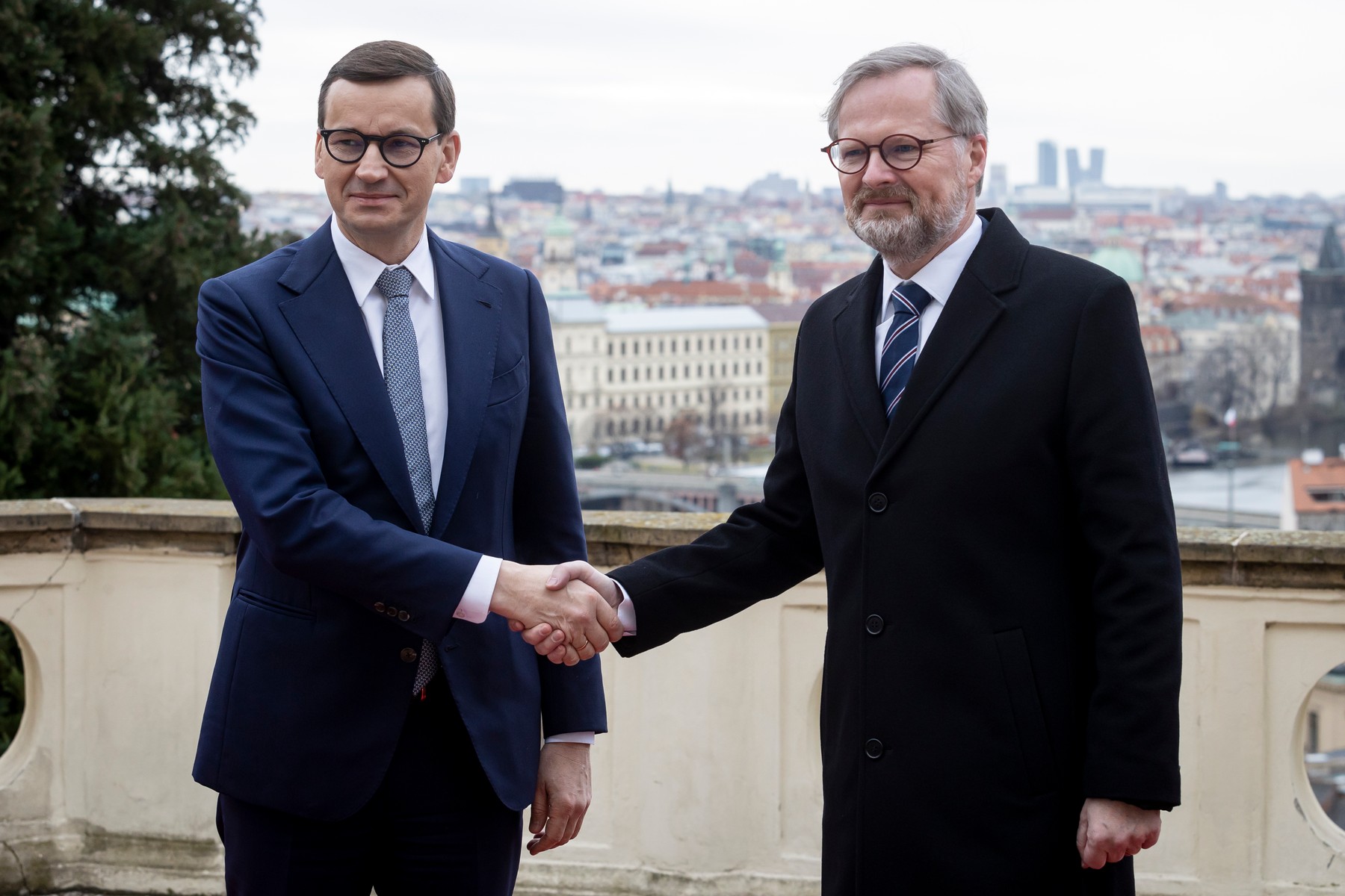 Fiala, Morawiecki, Turow, rudnik