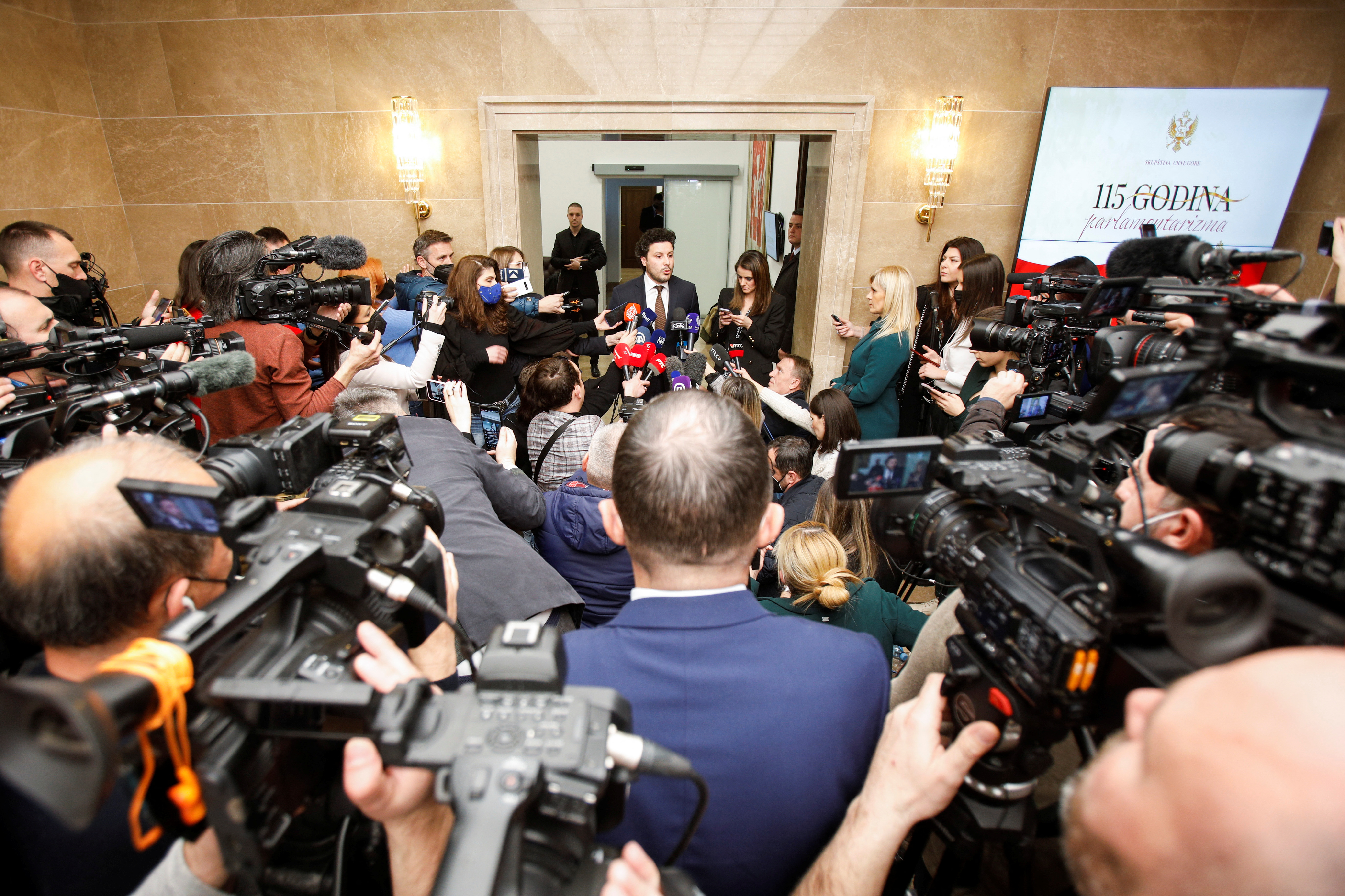 Montenegro's parliament holds confidence vote on government