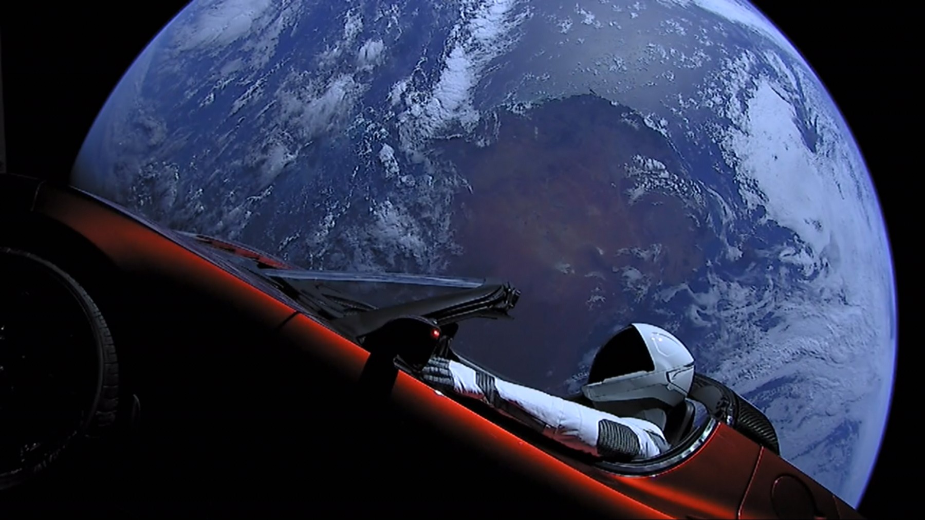 Tesla Roadster, vesolje, Elon Musk, SpaceX