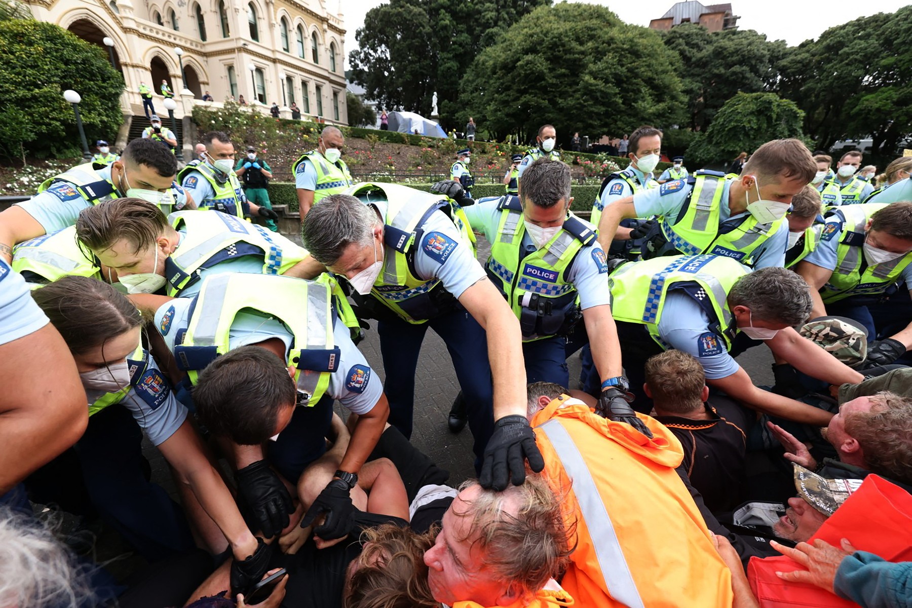 protesti, nova zelandija, proticepilski