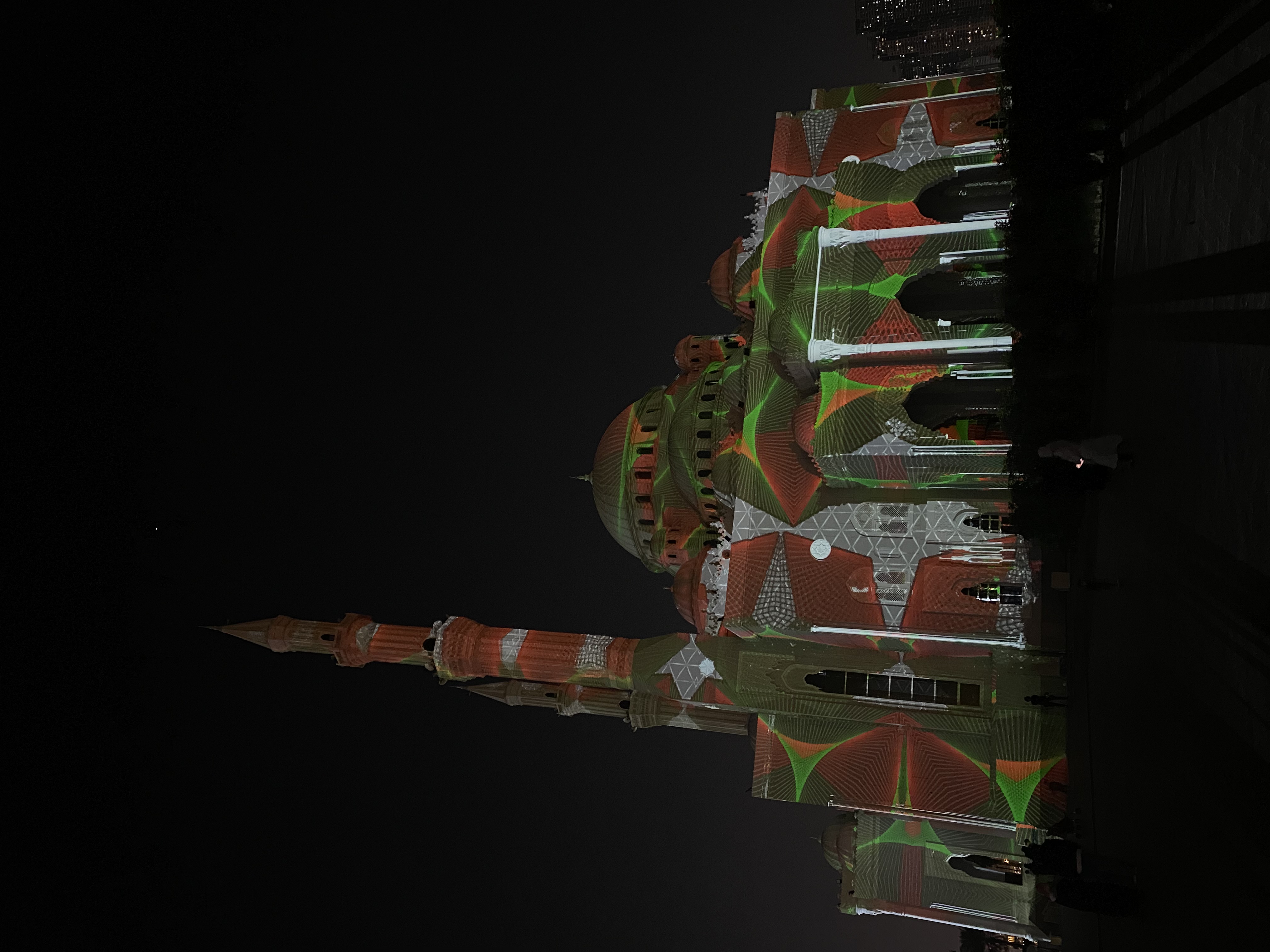 luči, festival, Združeni arabski emirati