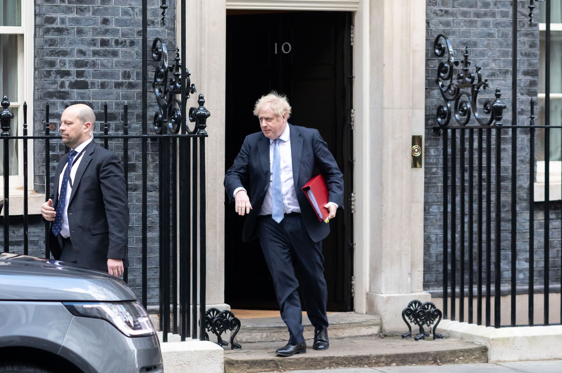 Politicians seen at ahead of the week's Prime Minister Questions in London, UK - 2 Feb 2022