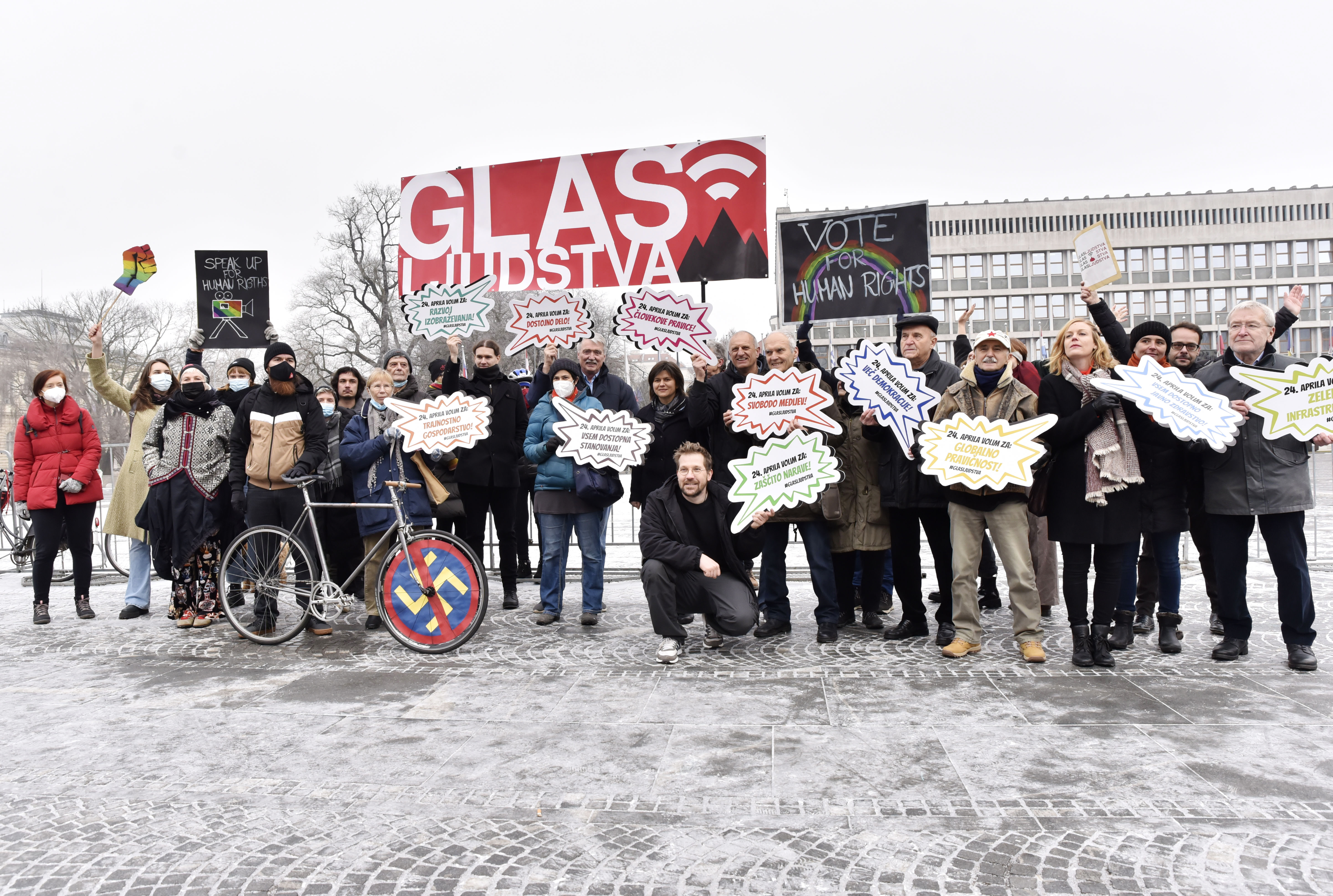 zahteve, Glas ljudstva, civilna družba