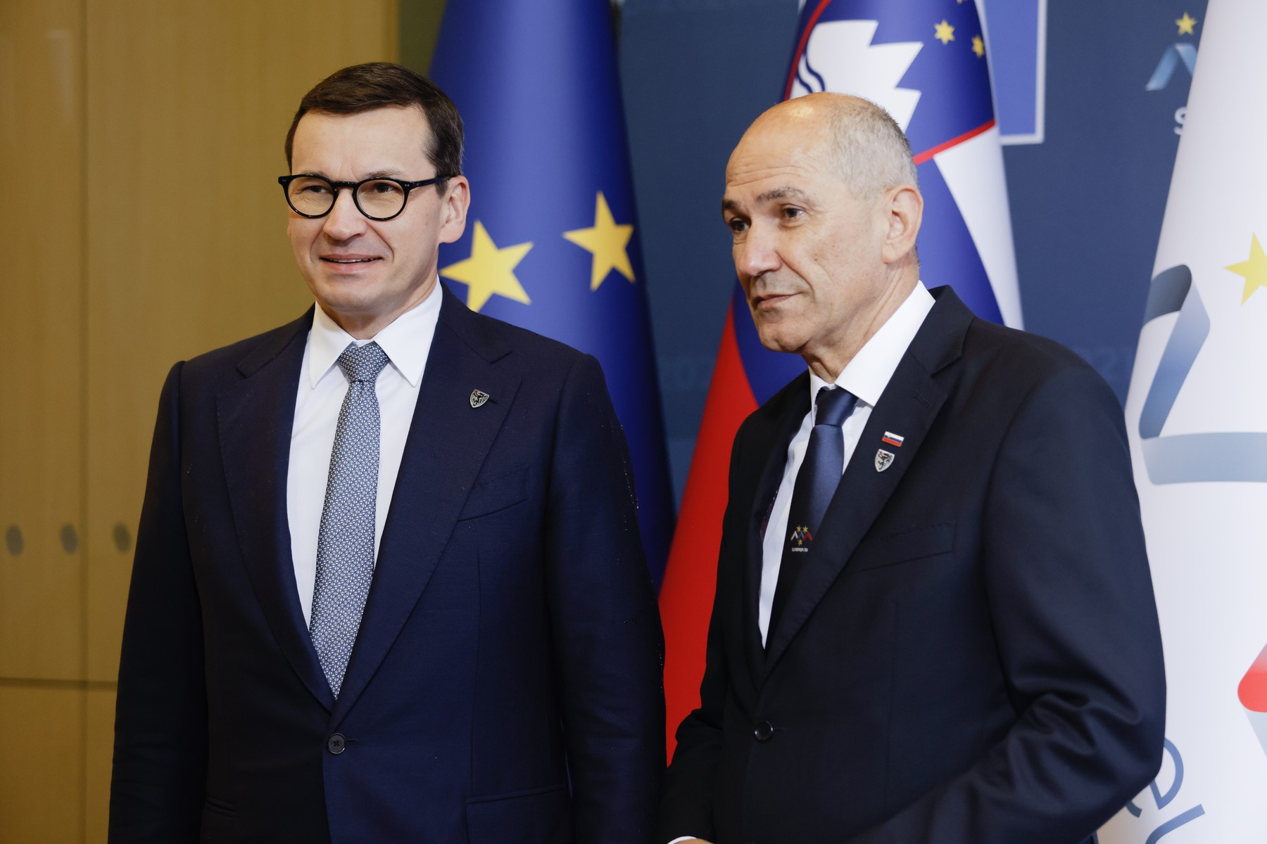 Janša, Morawiecki