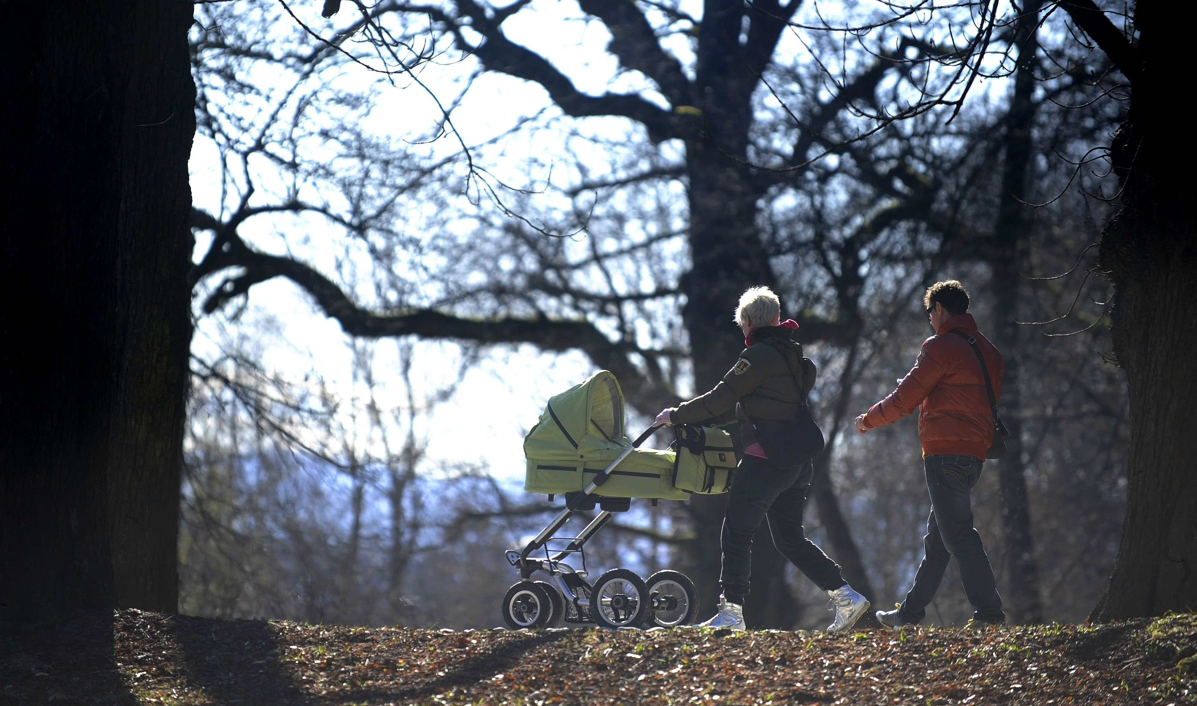 STARSI OTROK VOZICEK PARK TIVOLI