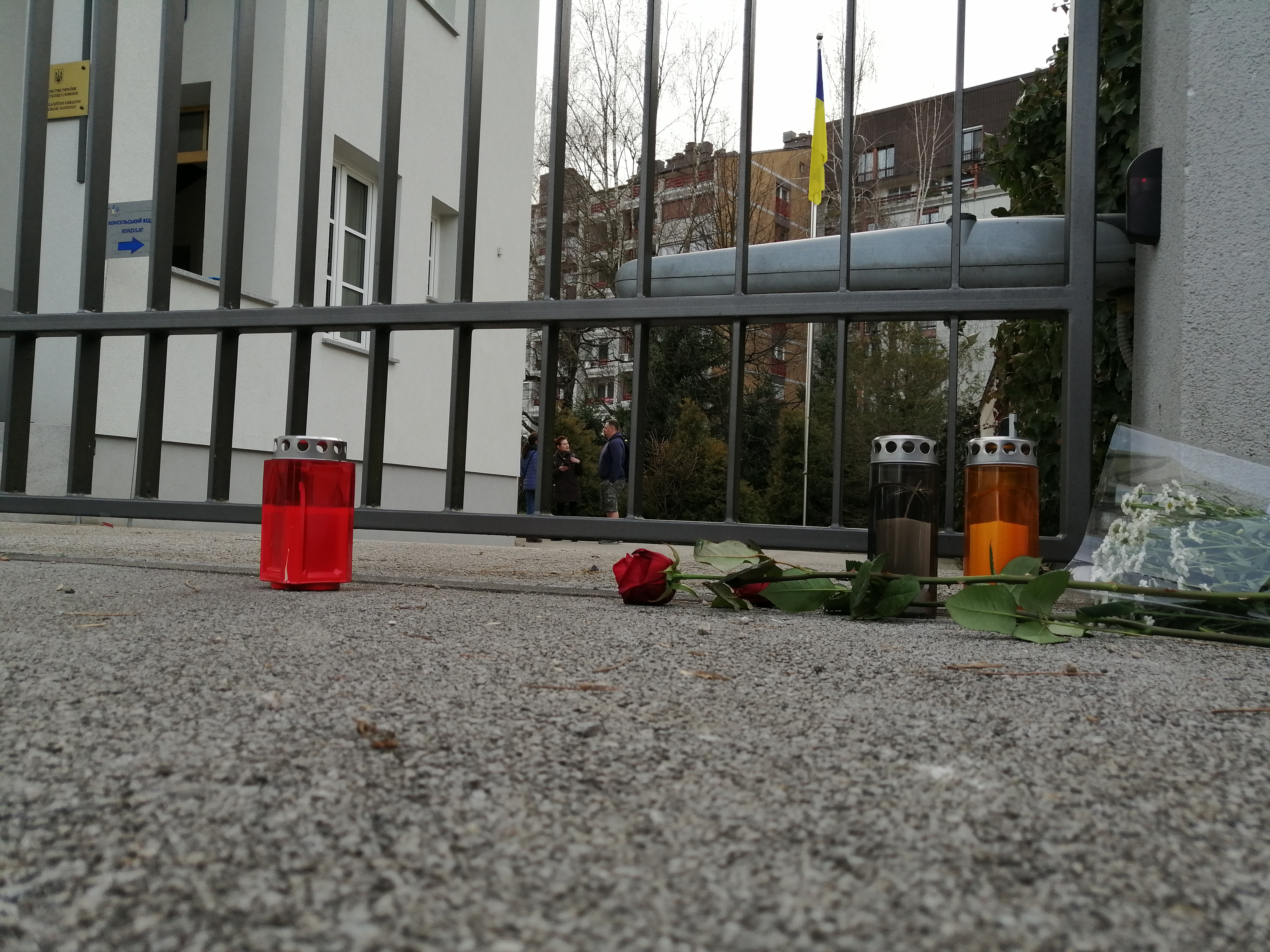 Jakob Murovec/N1 (Ukrajinsko veleposlaništvi v Ljubljani)