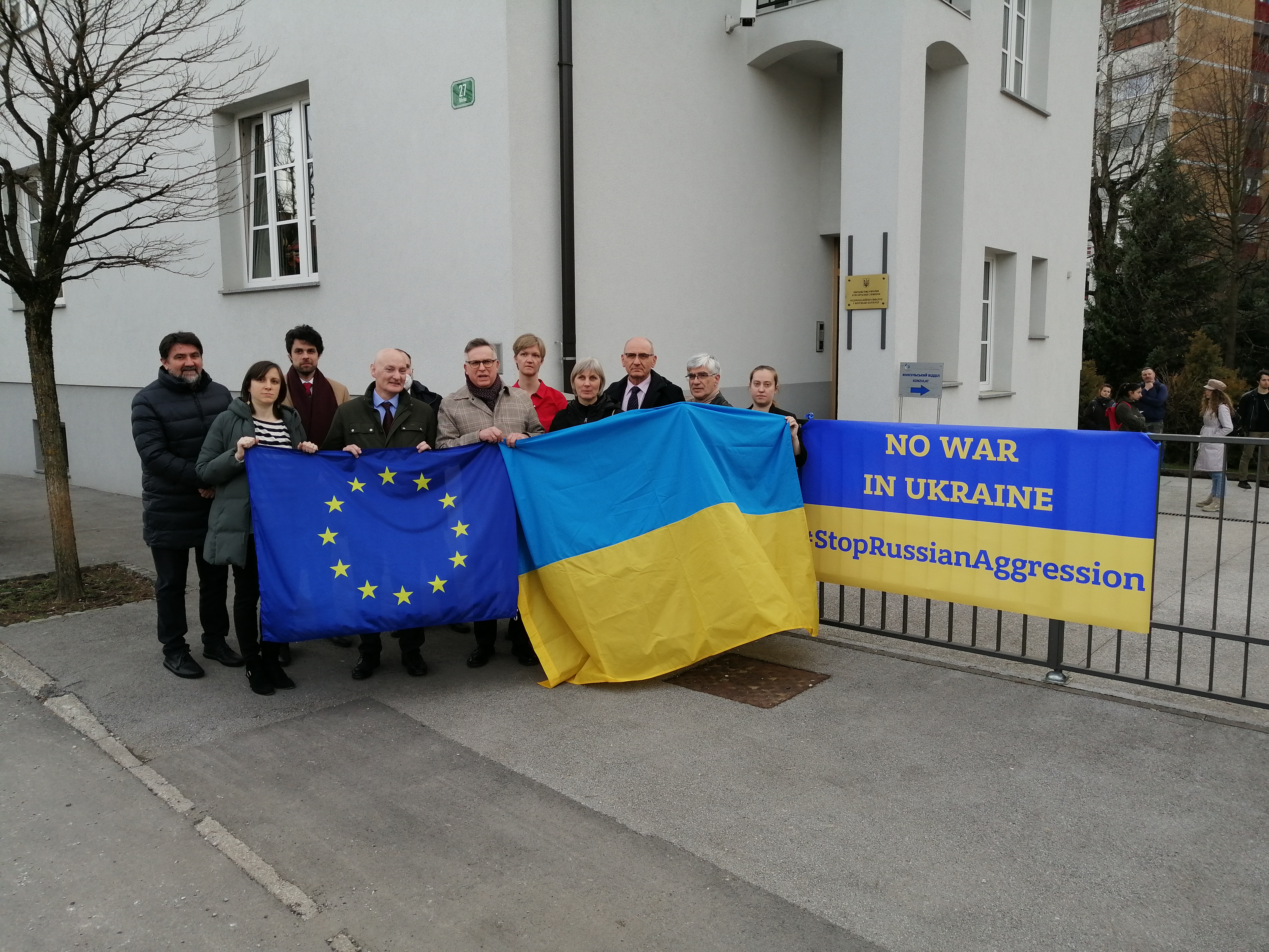 Ukrajinsko veleposlaništvi v SLO