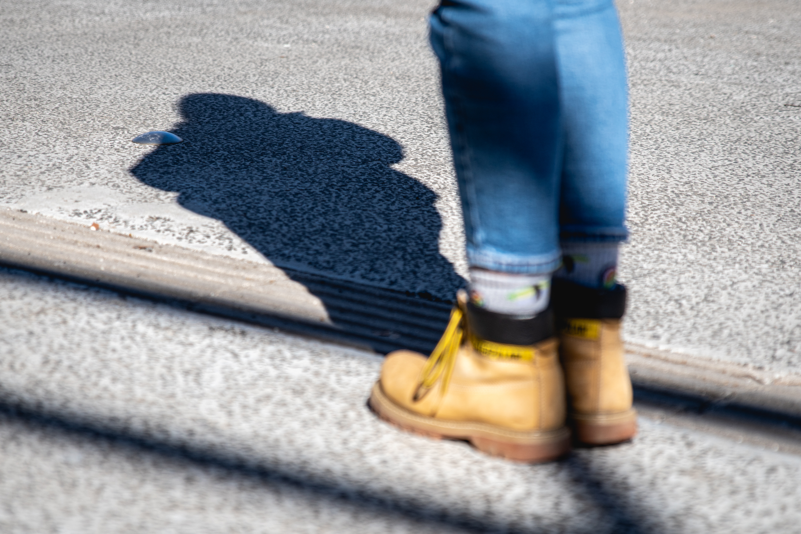 duševno zdravje, študenti, noge, senca