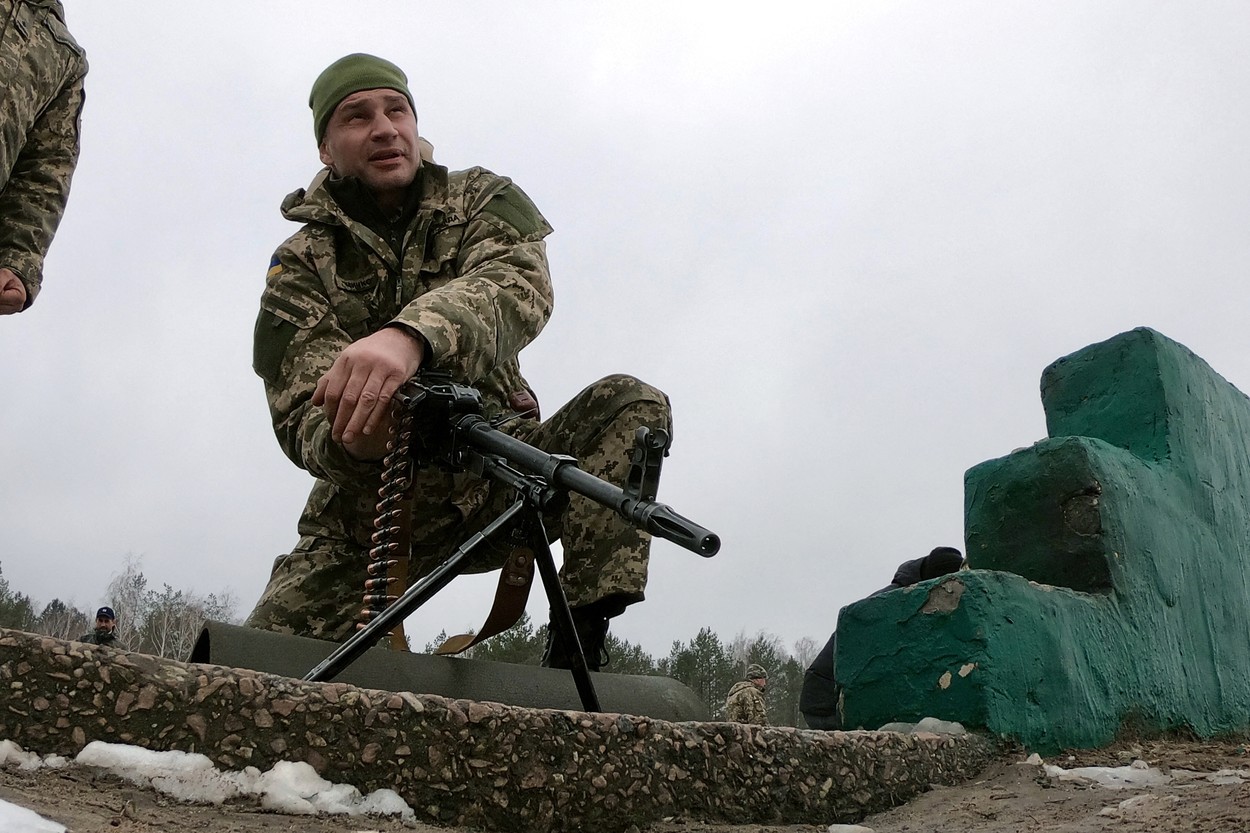 Vitali Kličko vojak