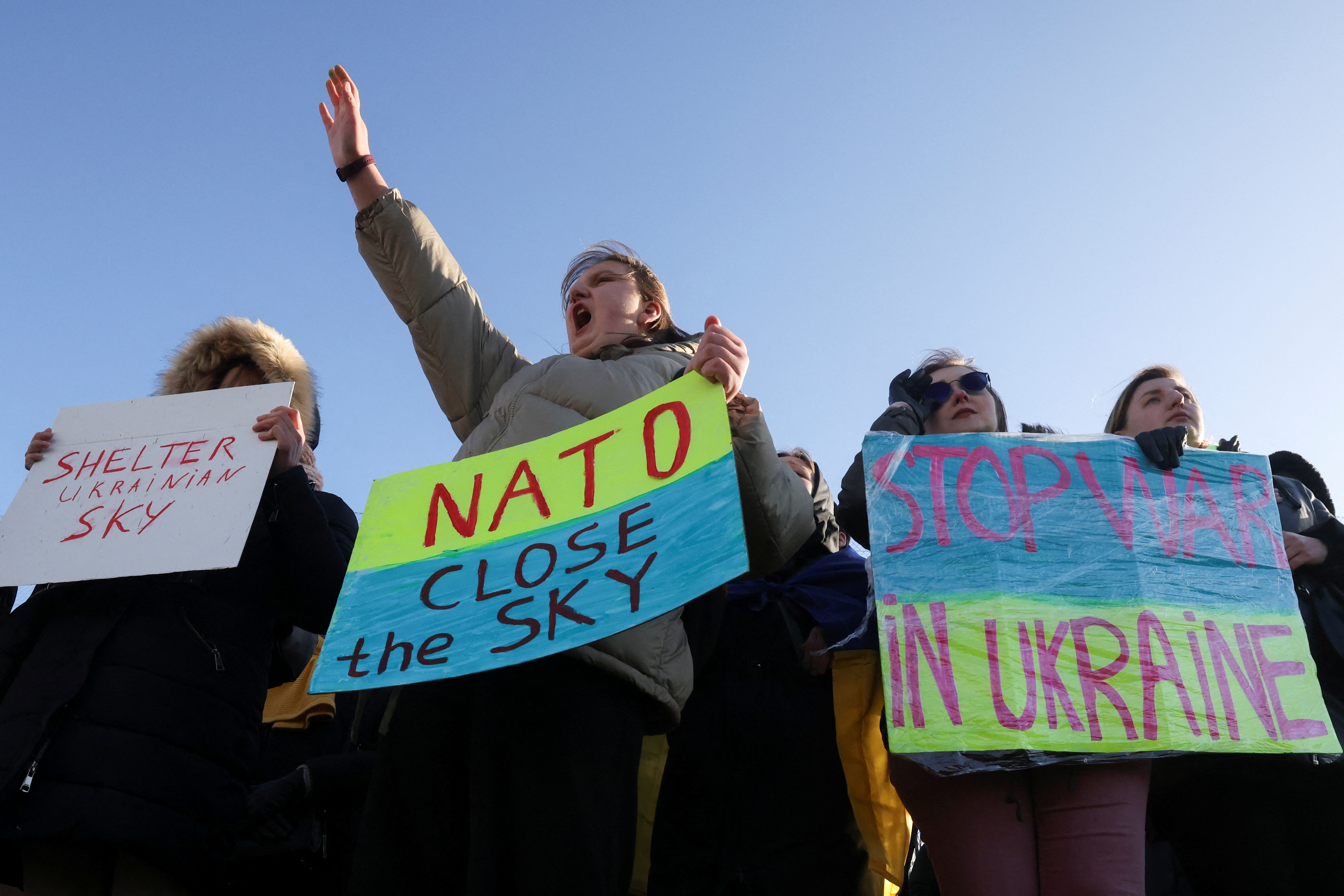 protesti v Bruslju/REUTERS/Yves Herman