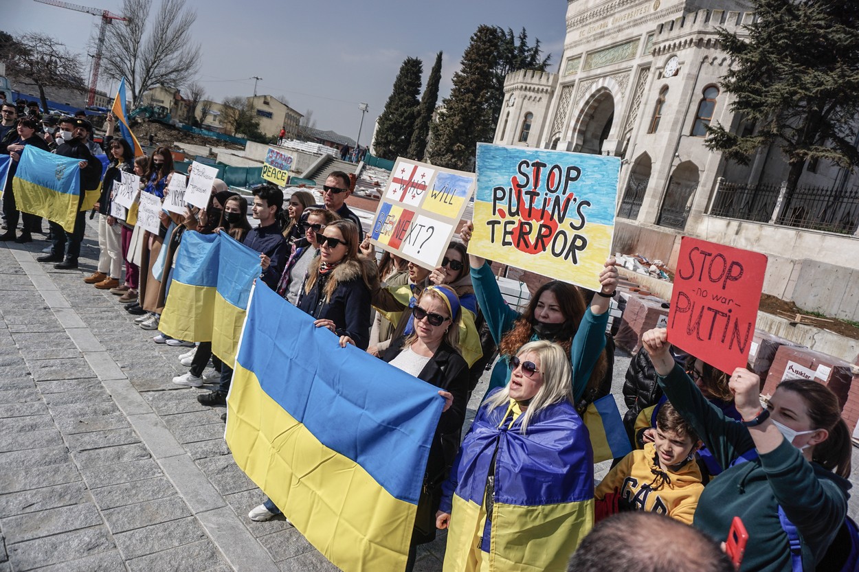 protest, ukrajina, rusija