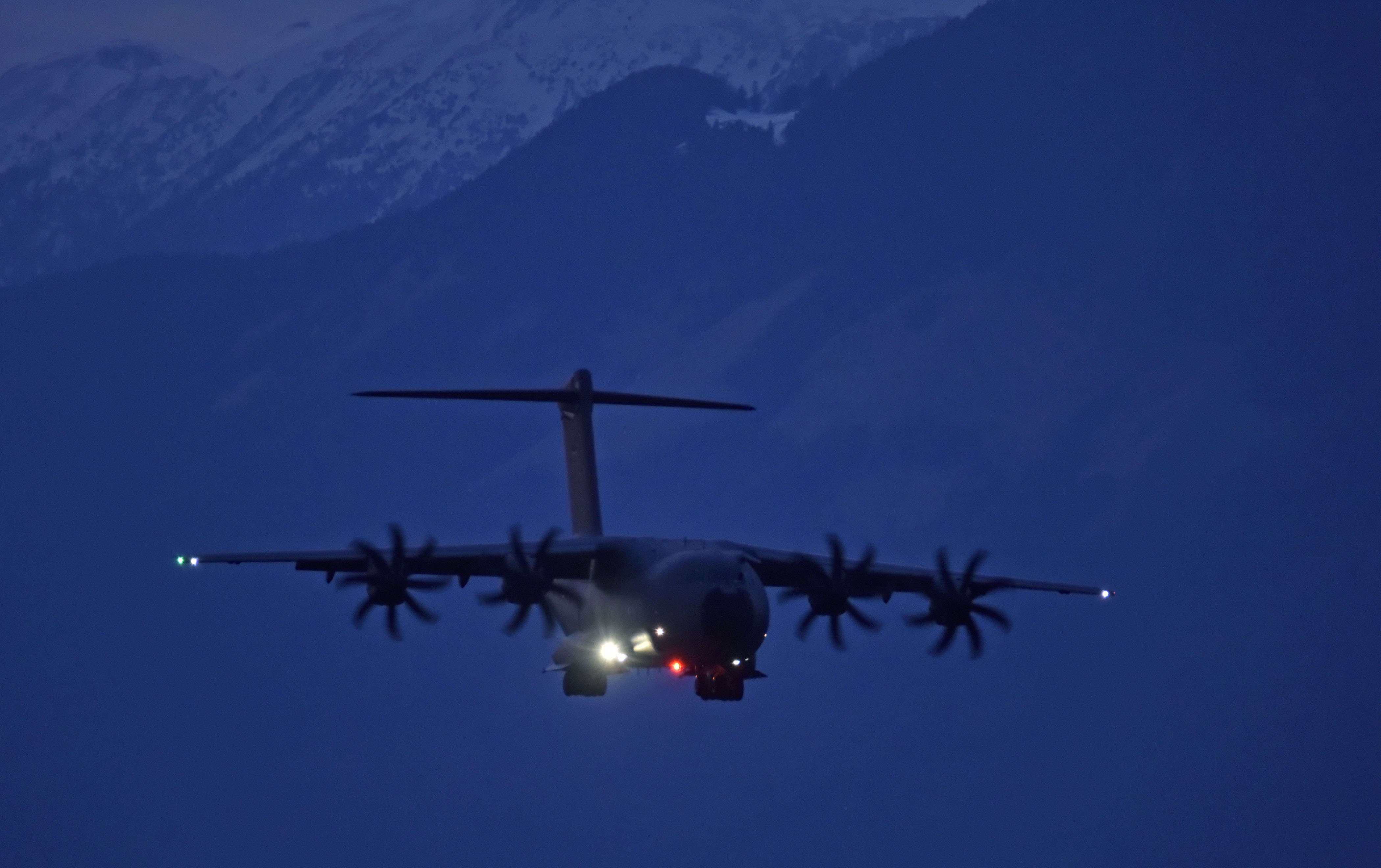 vojaško letalo Airbus A400M Atlas nemške vojske Luftwaffe