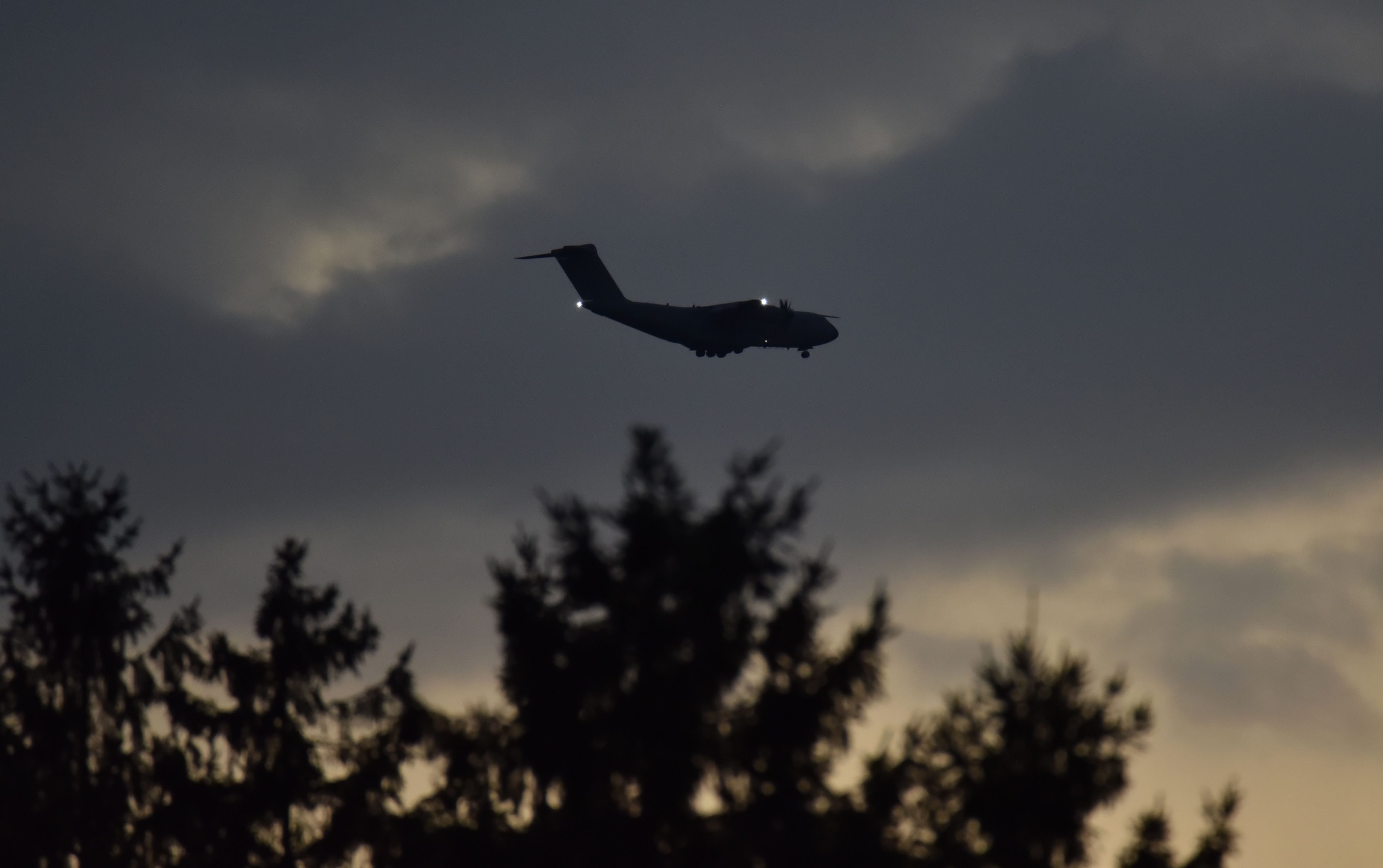 vojaško letalo Airbus A400M Atlas nemške vojske Luftwaffe