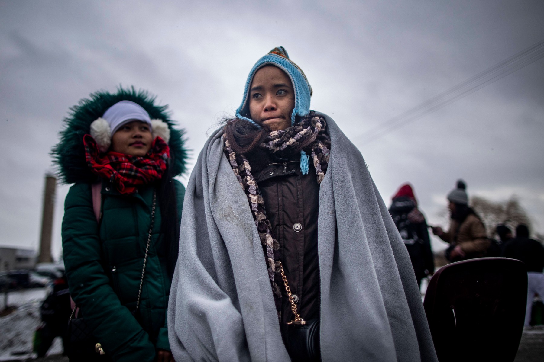 begunci, Poljska, Ukrajina