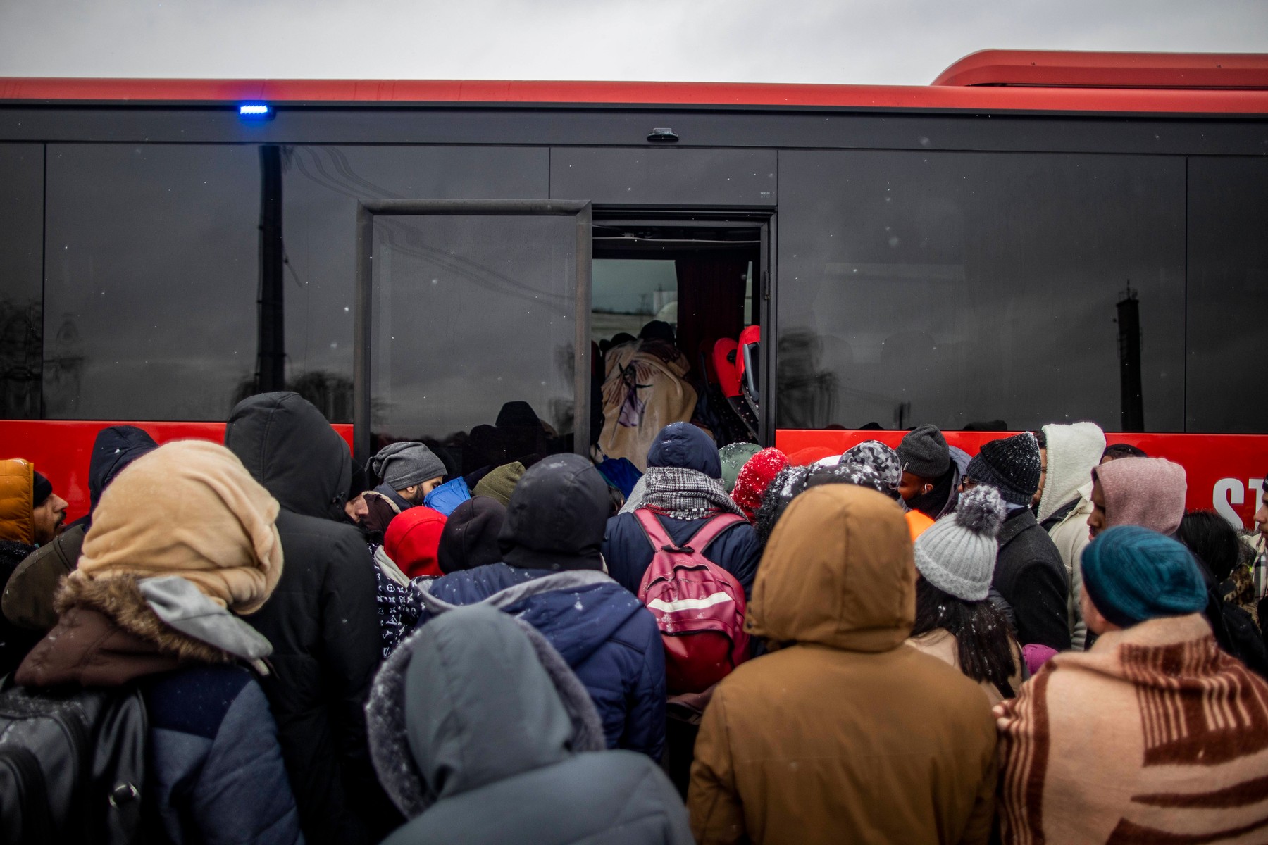 begunci, Poljska, Ukrajina