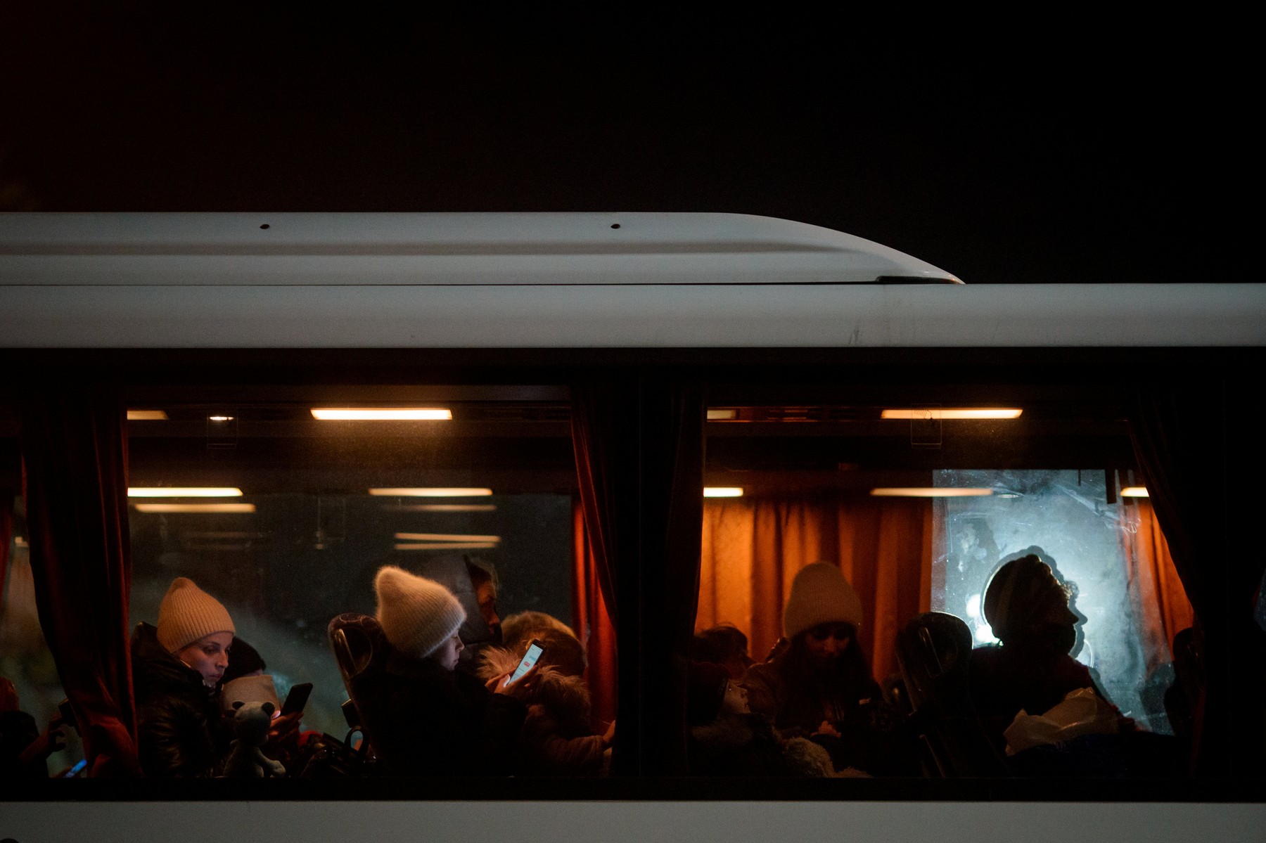 begunci, Ukrajina, meja