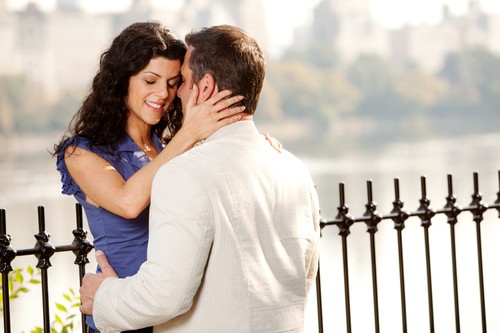 moški, ženska, objem