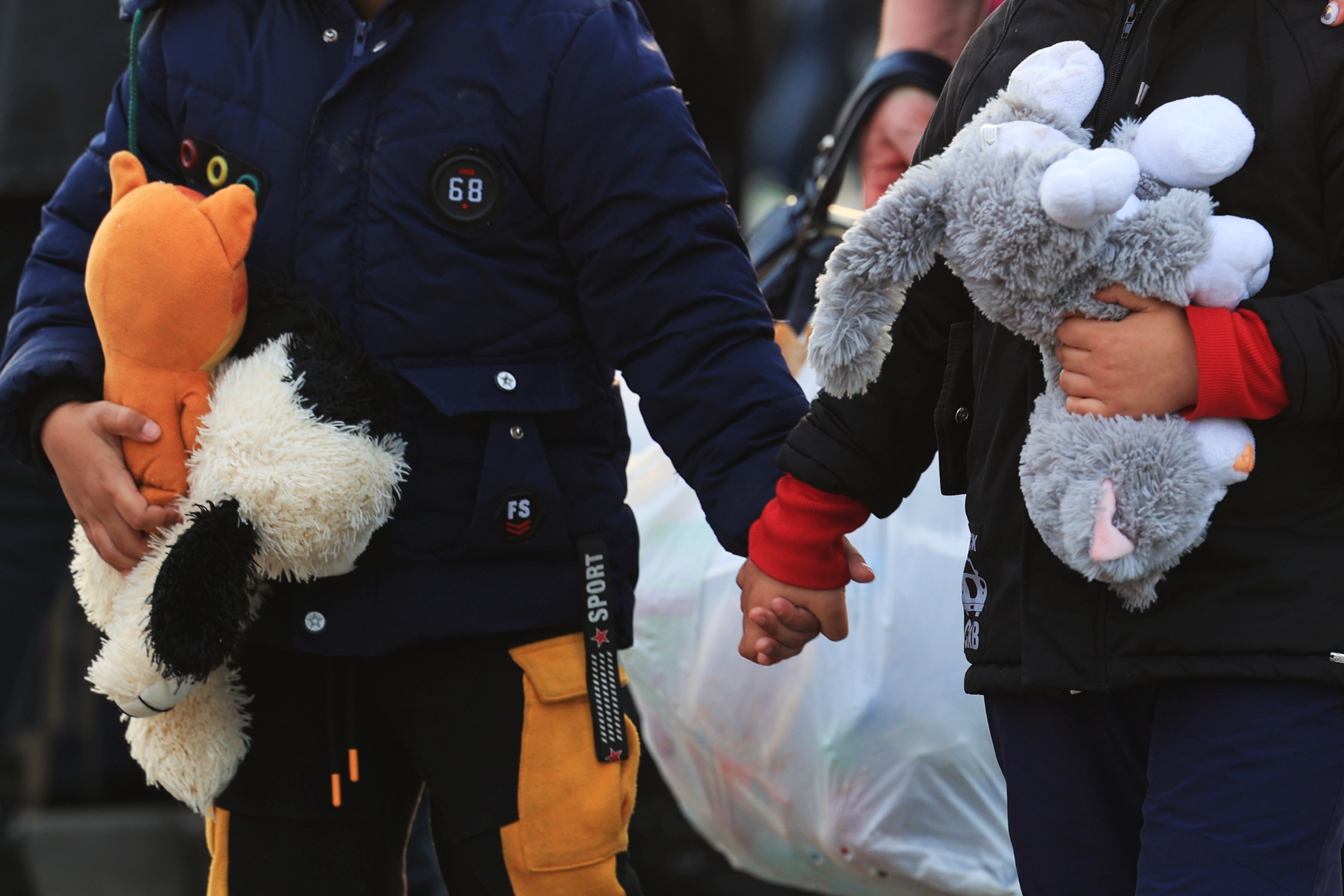 Begunci na poljsko-ukrajinski meji