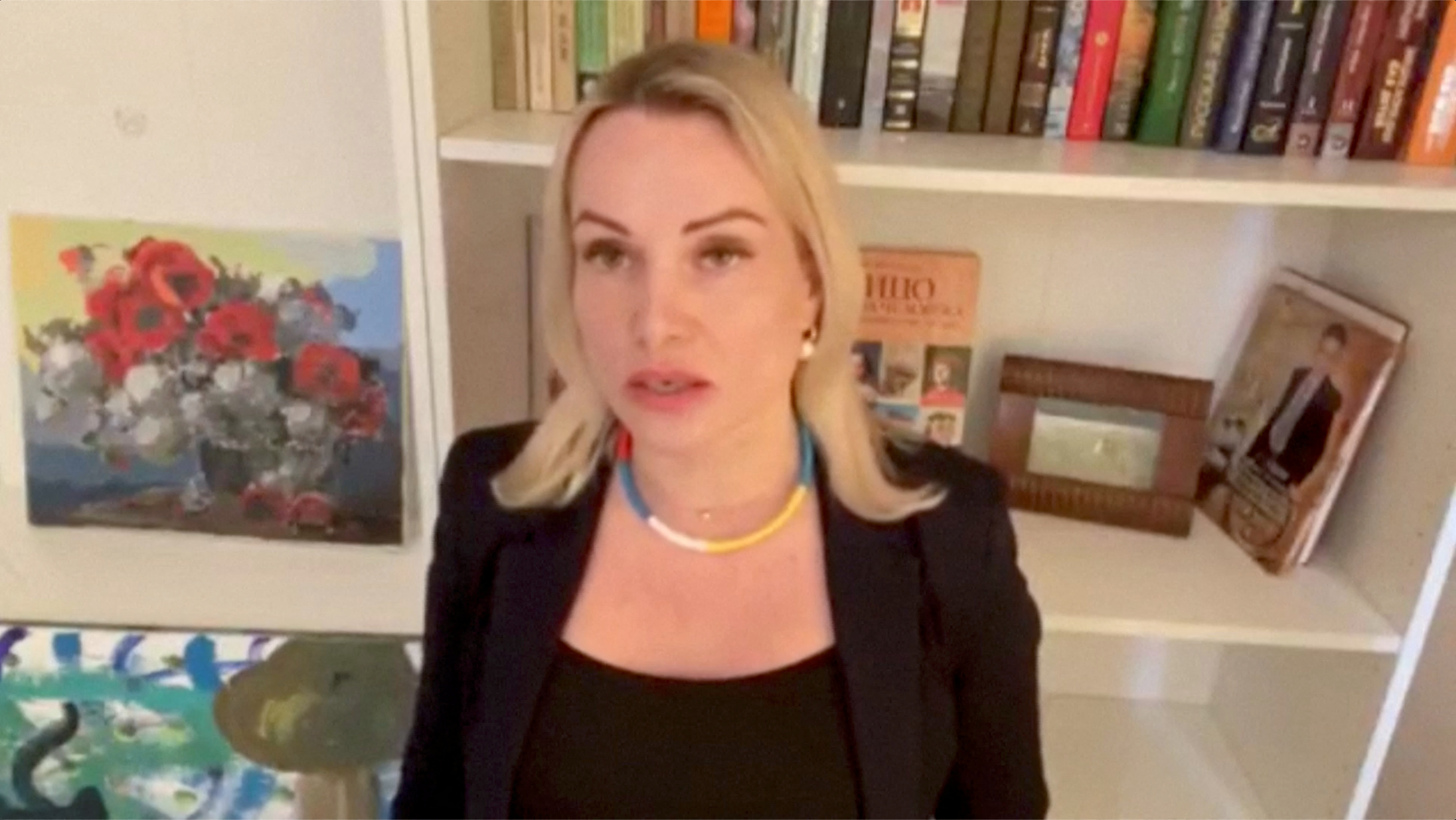 Marina Ovsianikov, Rusija, protestnica