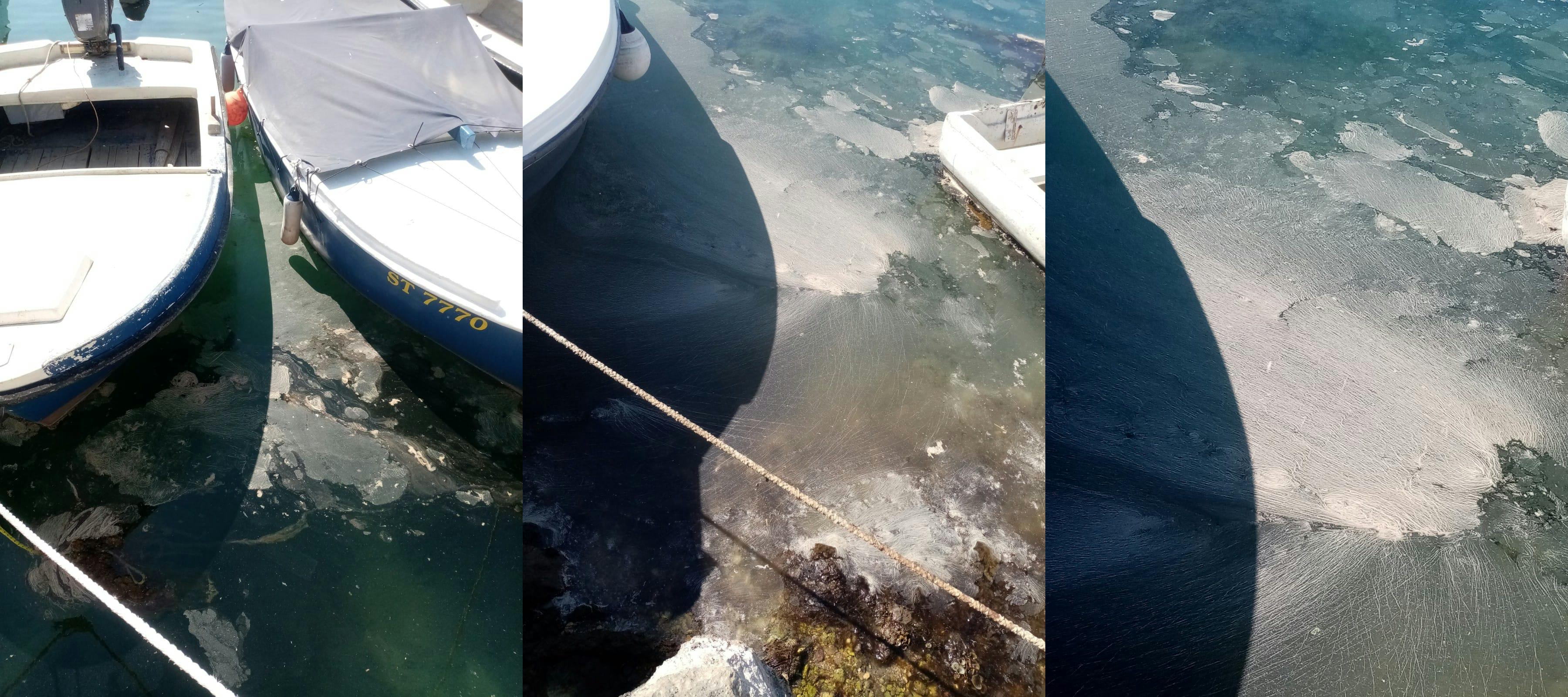 onesnaženo morje v naselju Vranjic