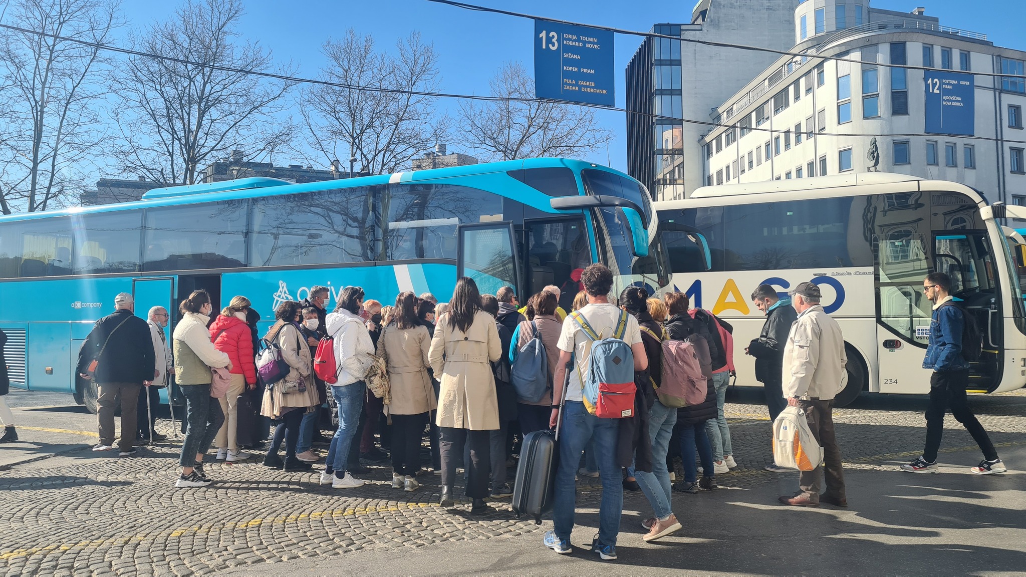 gneča avtobus Arriva