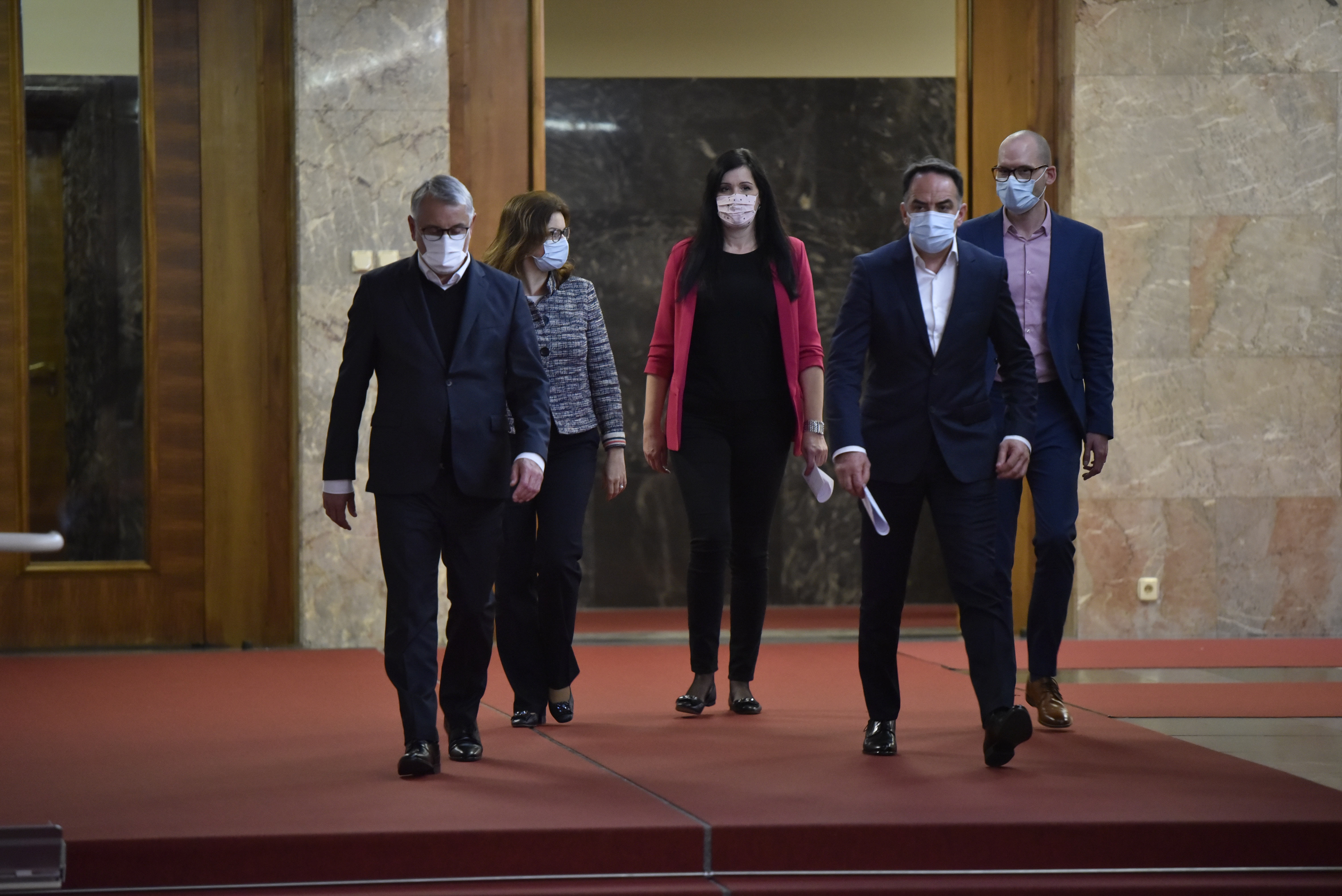 Novinarska konferenca Opozicija