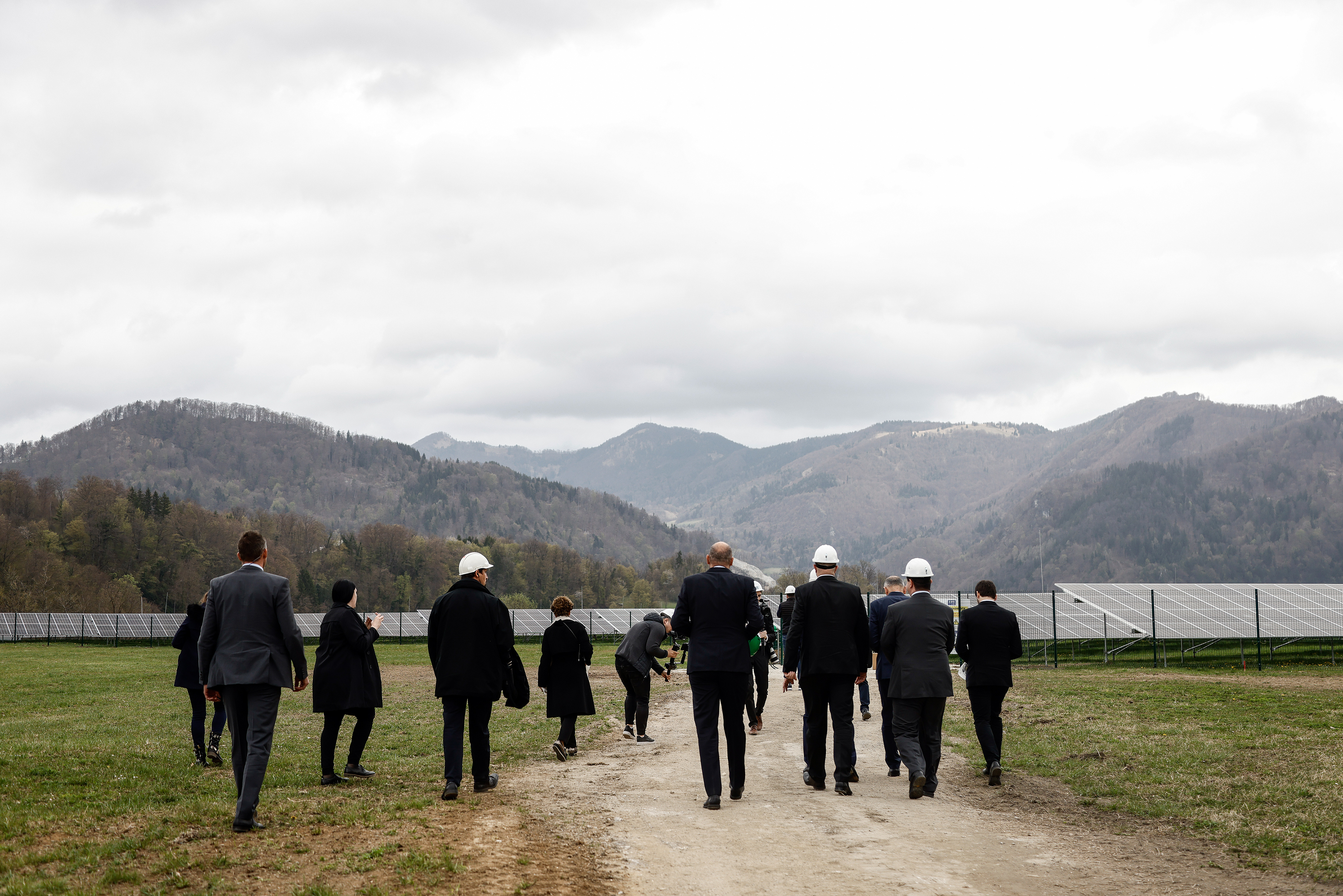 Hrastnik, sončna elektrarna, otvoritev