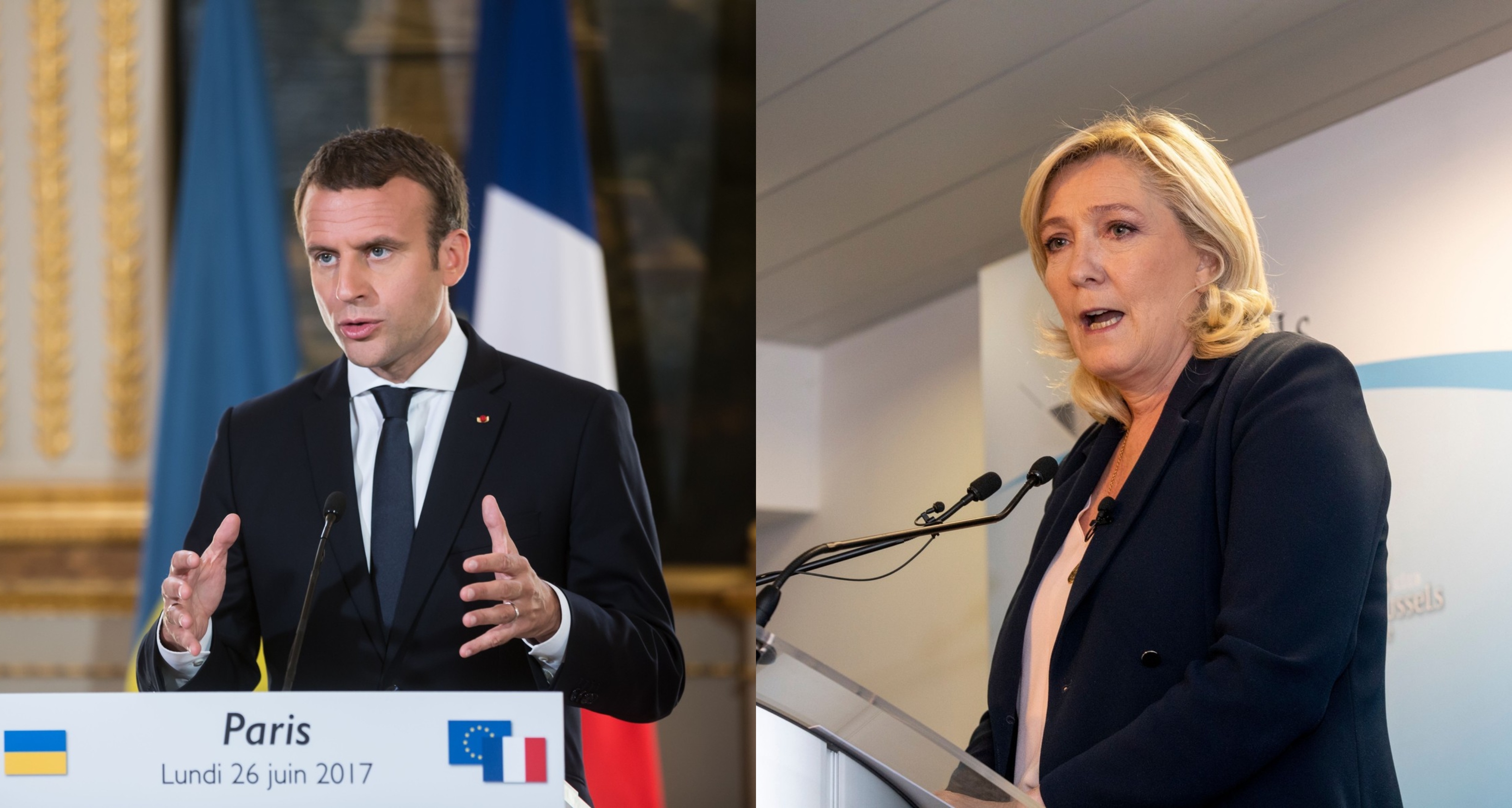 Macron, le Pen