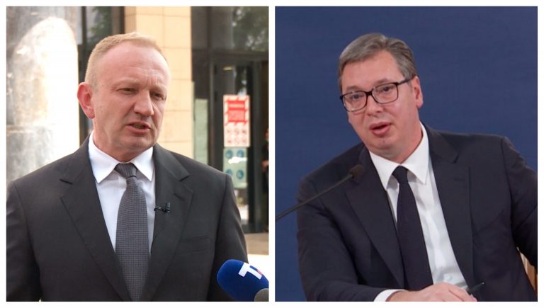 Dragan Đilas in Aleksandar Vučić