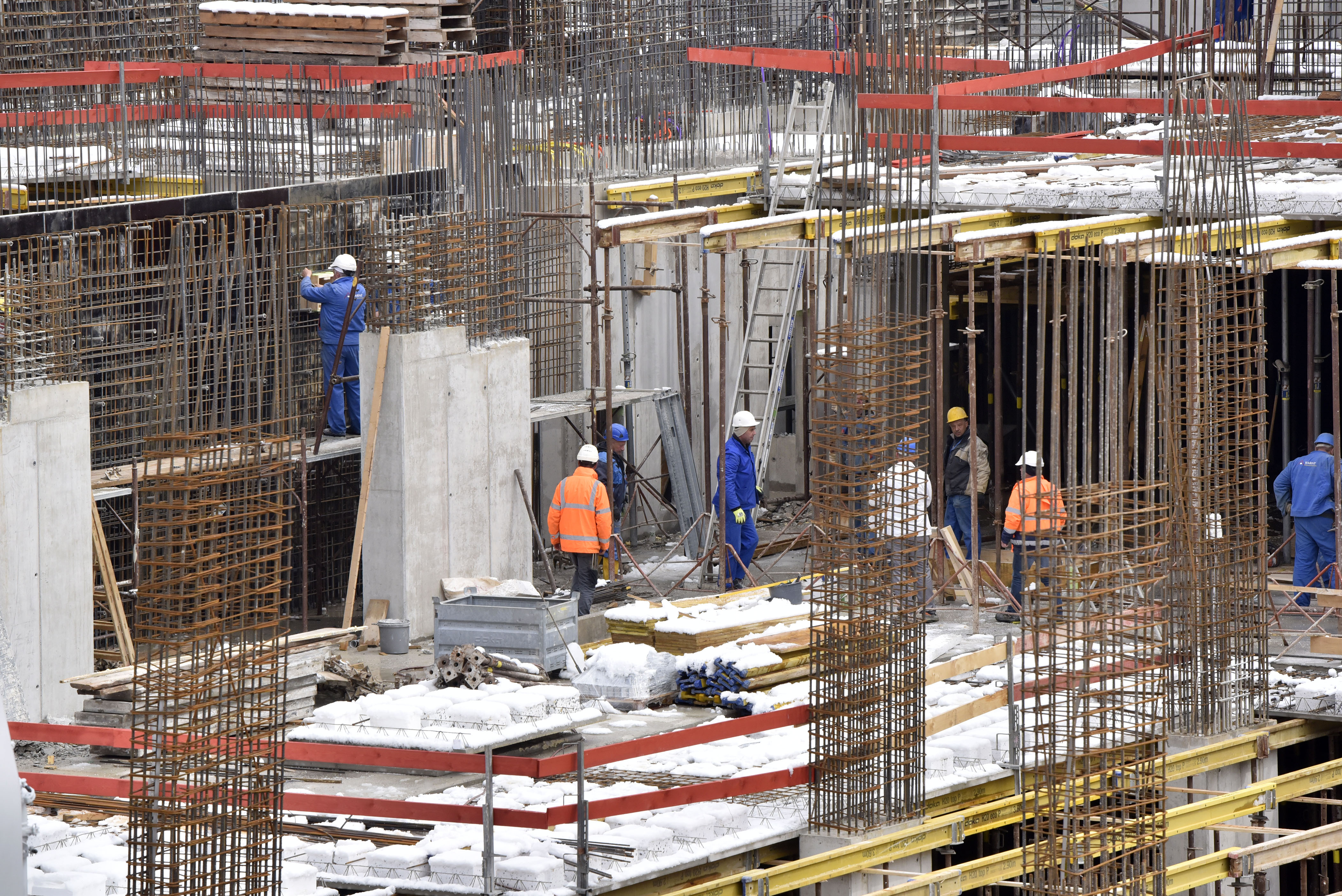 Gradnja Palais &amp; Villa Schellenburg bivši Kolizej