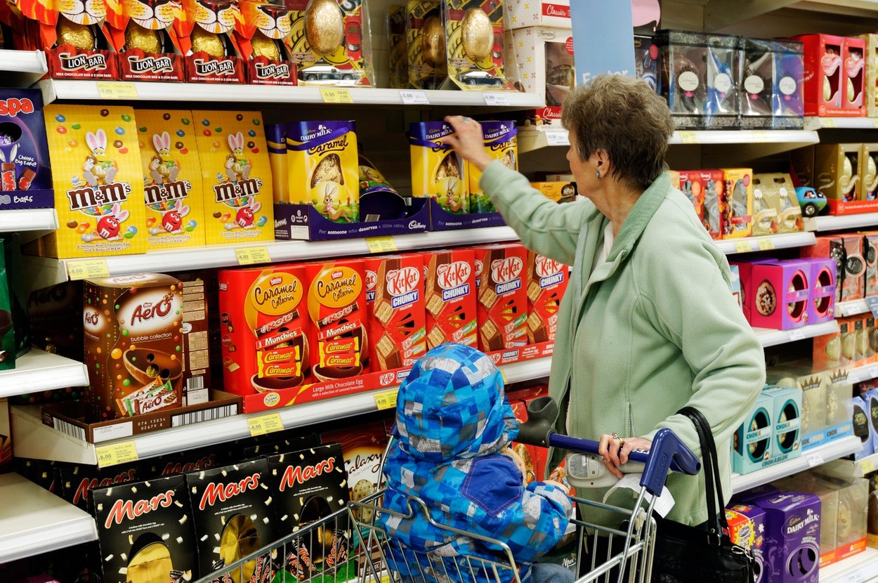 Velika noč, trgovina